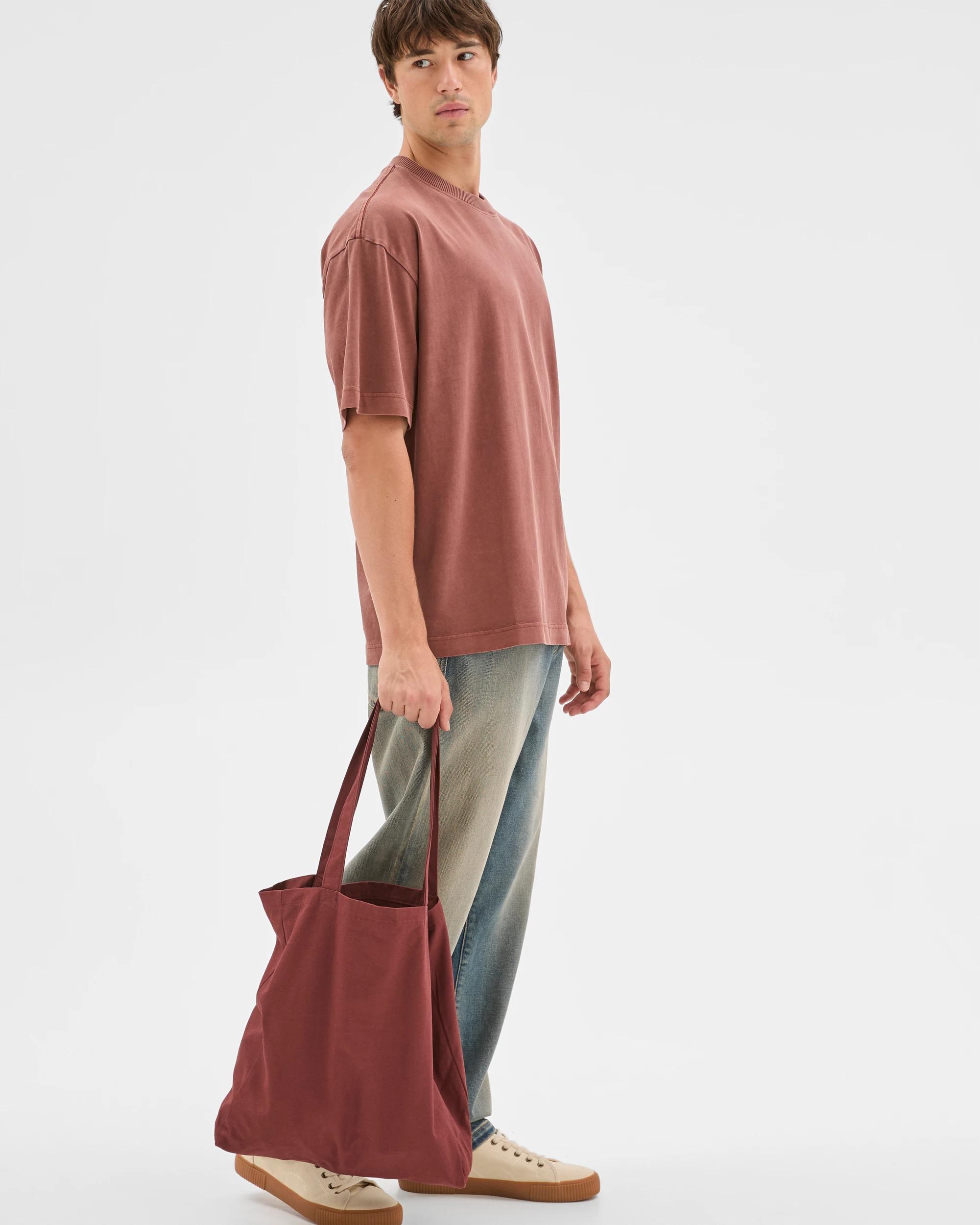 2 Commons Australian Cotton Boxy Heavyweight Core T-Shirt RUST, 2 of 6