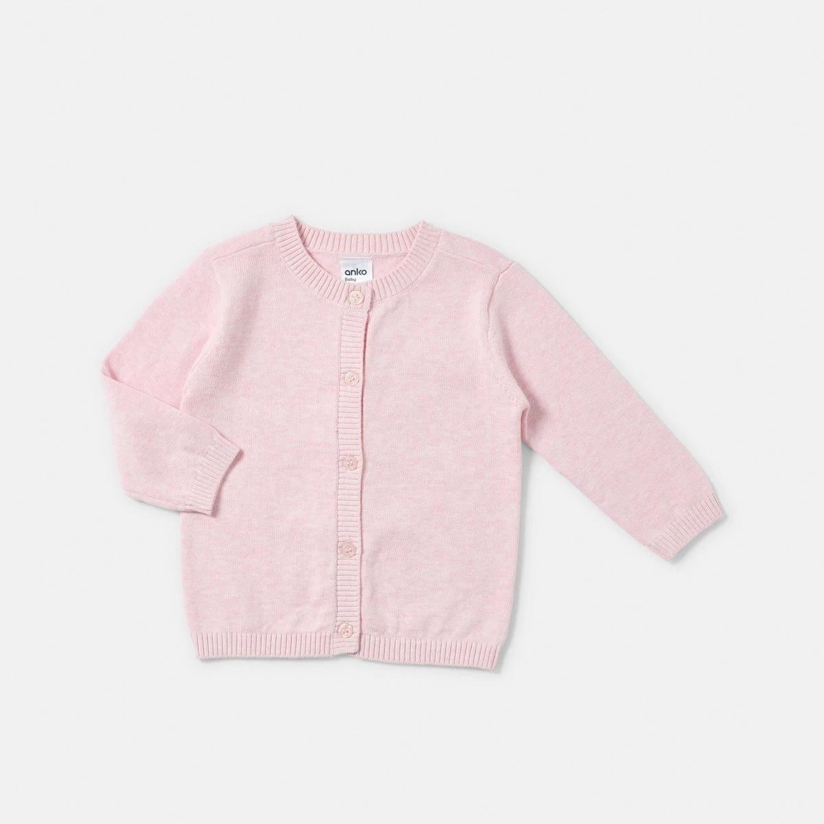 1 Newborn Cardigan PINK MARLE, 1 of 4