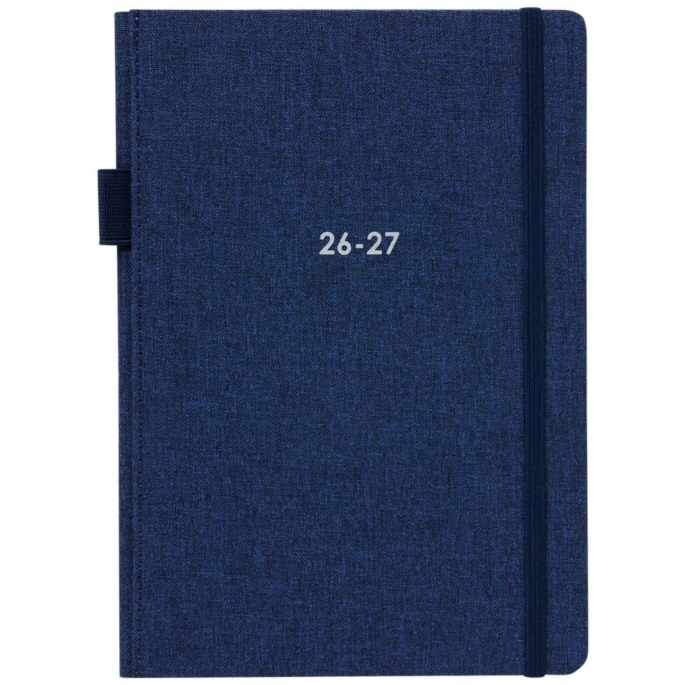 3 Otto A5 Week To View RPET Diary FY26/27 Navy, 3 of 8