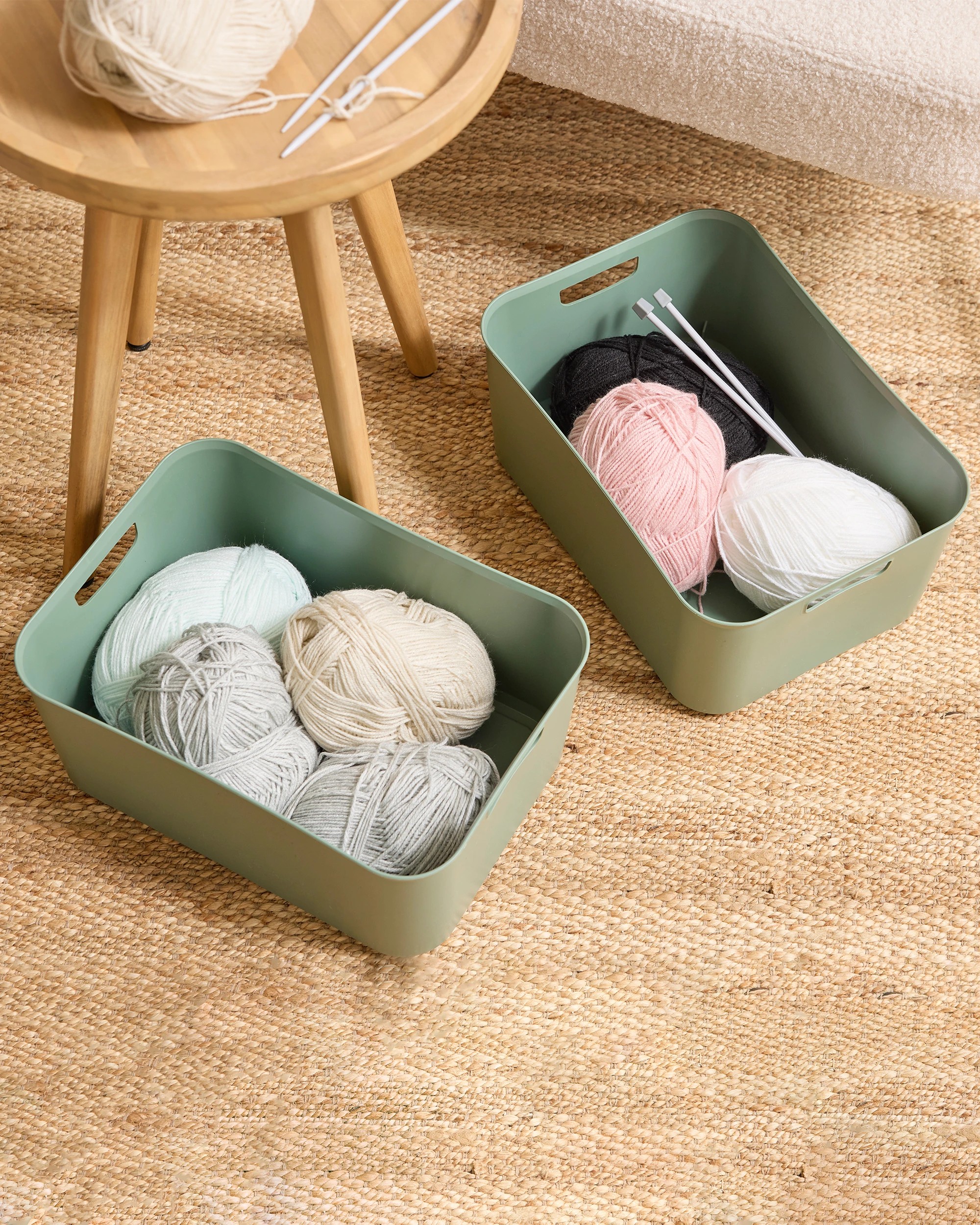 9 2 Pack 12.5L Utile Tubs - Green, 9 of 10