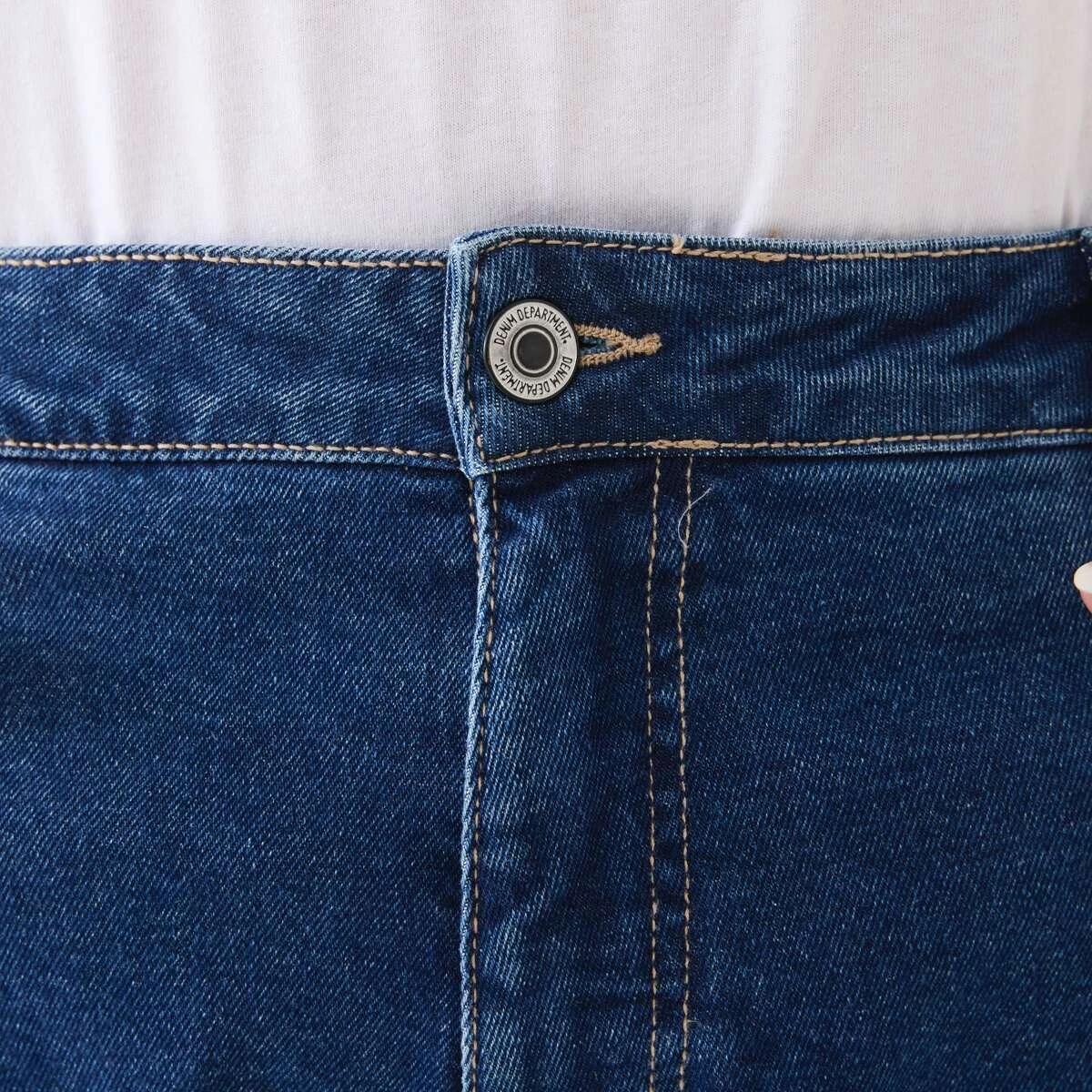 6 Curve Mum Jeans Mid Wash, 6 of 6