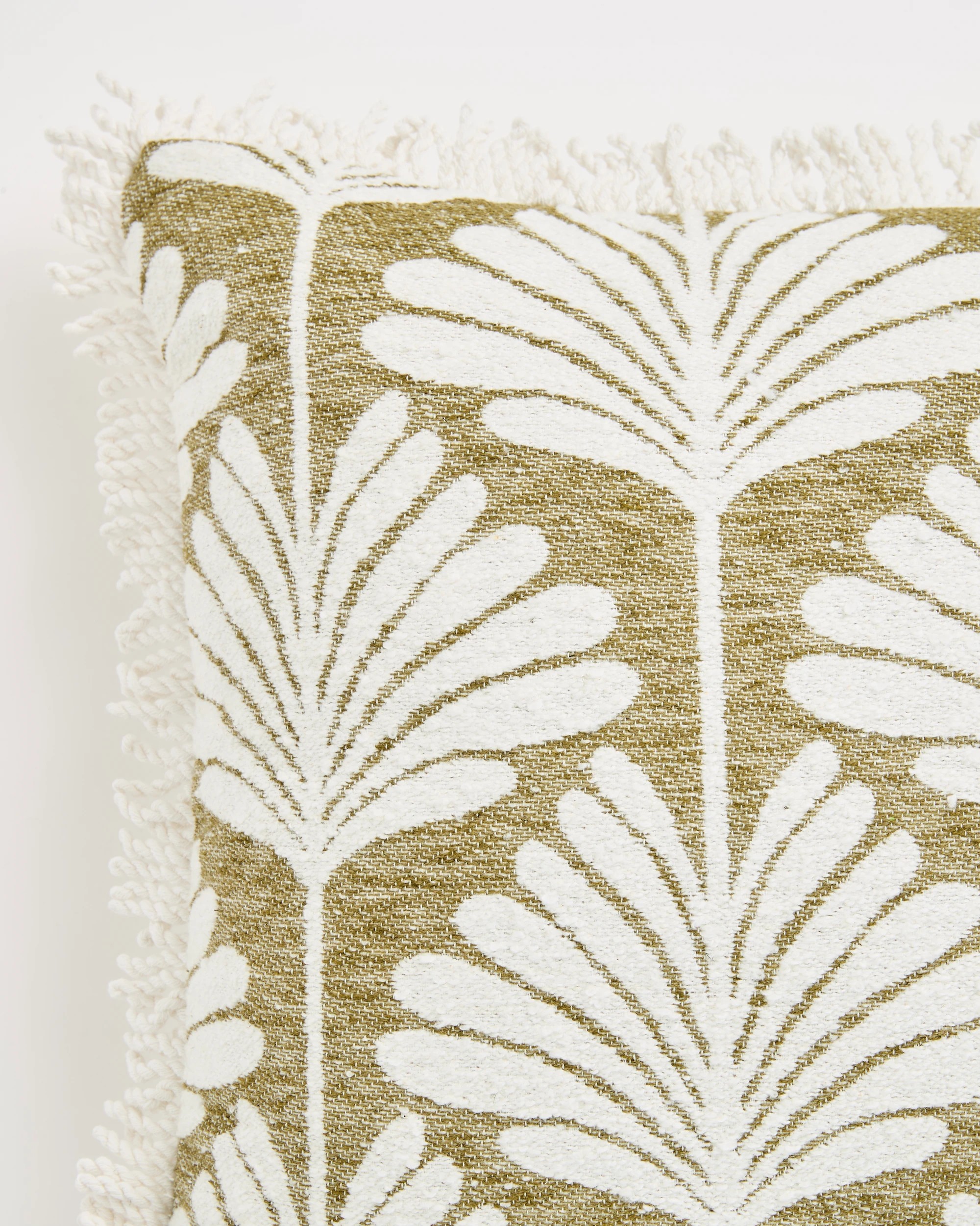 2 Target Chenille Jacquard Cushion - Green, 2 of 2