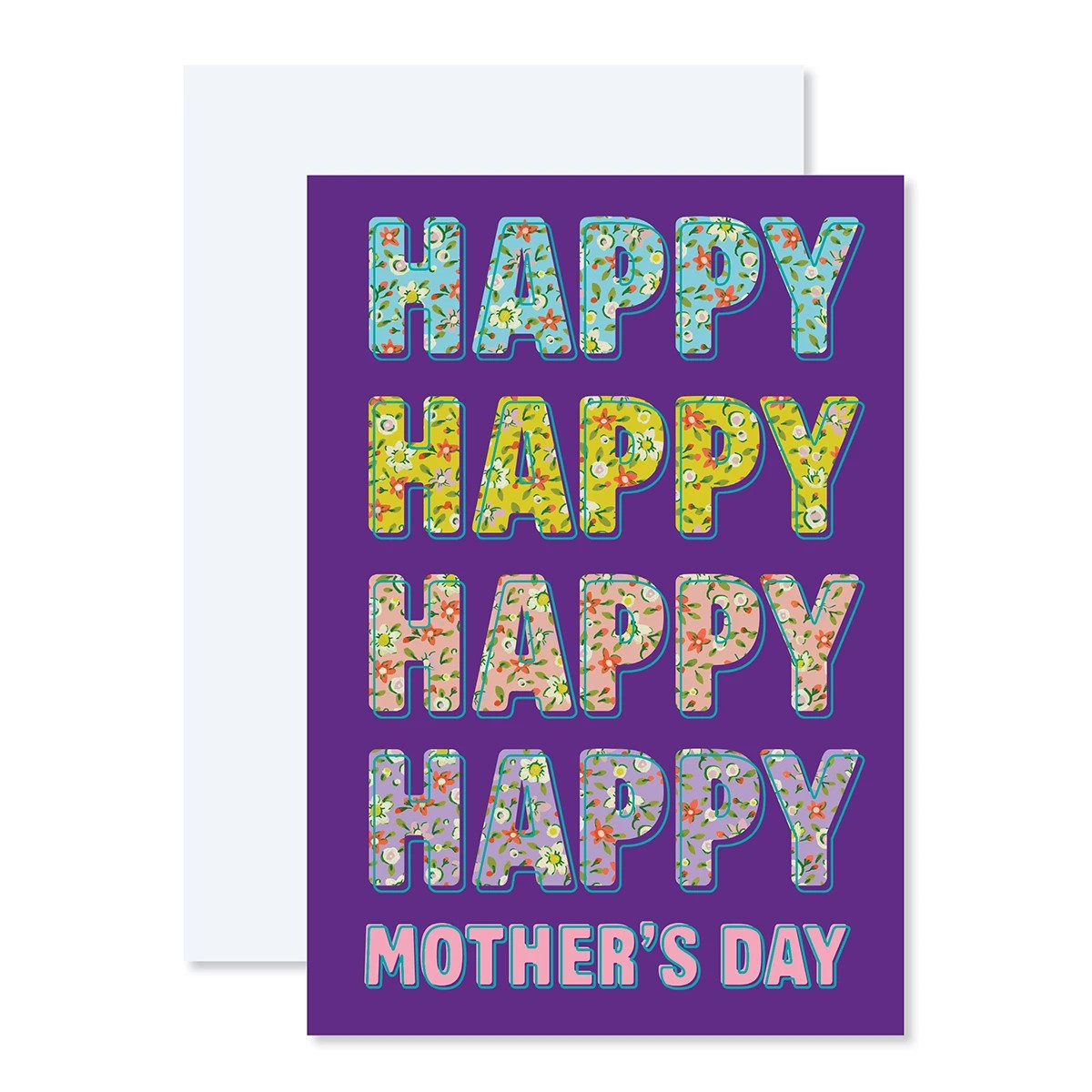 1 Hallmark Mother’s Day Card - Happy Happy Happy, 1 of 3