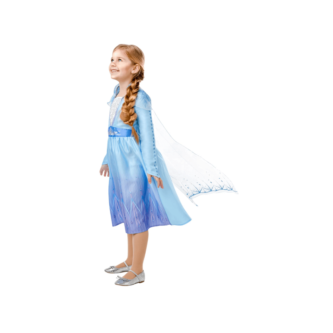 2 Rubies II Disney Frozen 2 Elsa Child Costume Size S 3-5 Years, 2 of 4