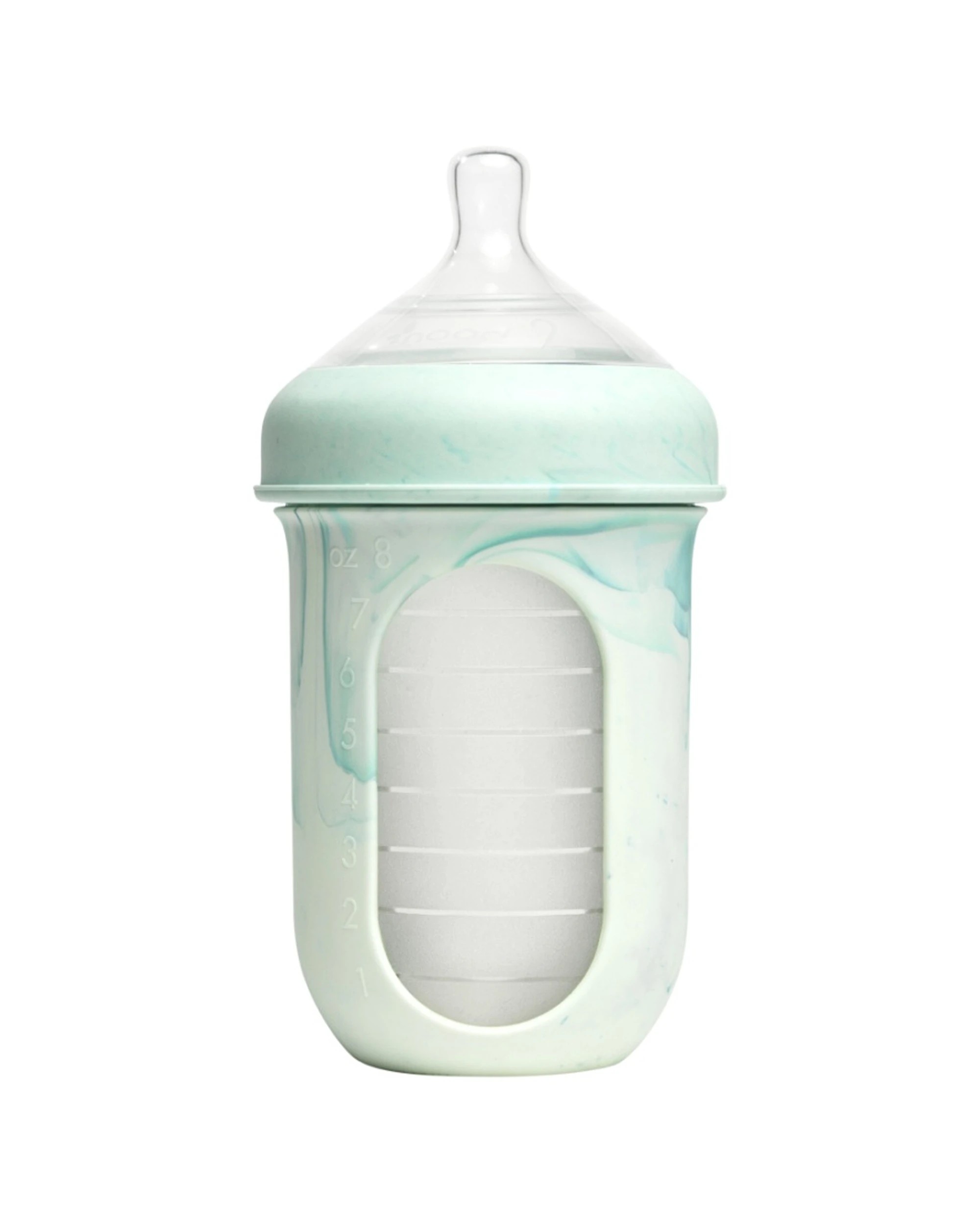 1 Boon Nursh Tie Die 236ml Collapsible Silicone Bottle Air Free Design - Multi, 1 of 7