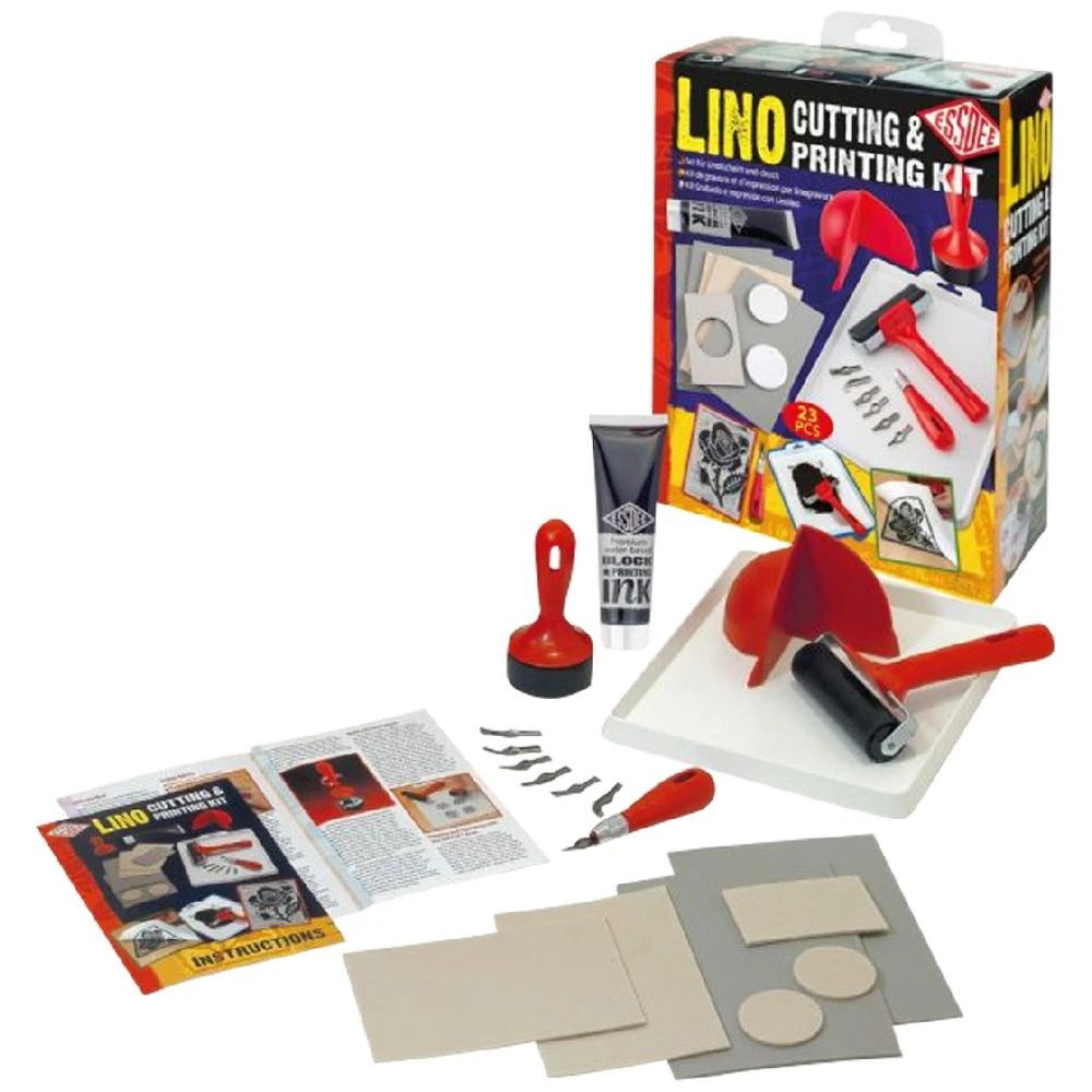 1 Essdee Lino Cutting & Printing Kit, 1 of 1