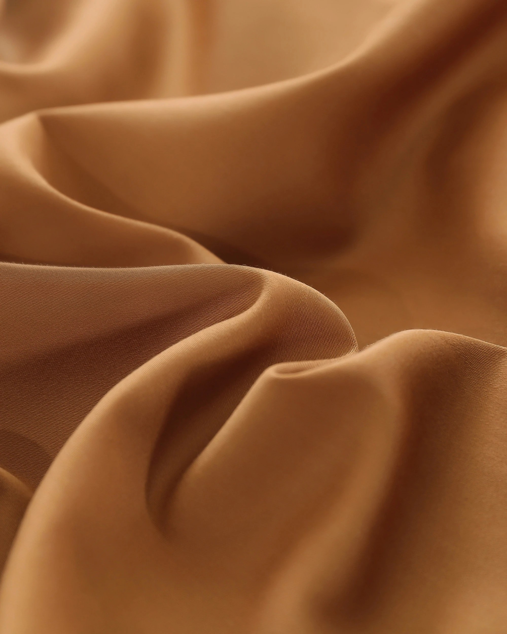 2 Serene 400TC Bamboo Cotton Sateen Fitted Sheet Set - King Bed - Rust, 2 of 5