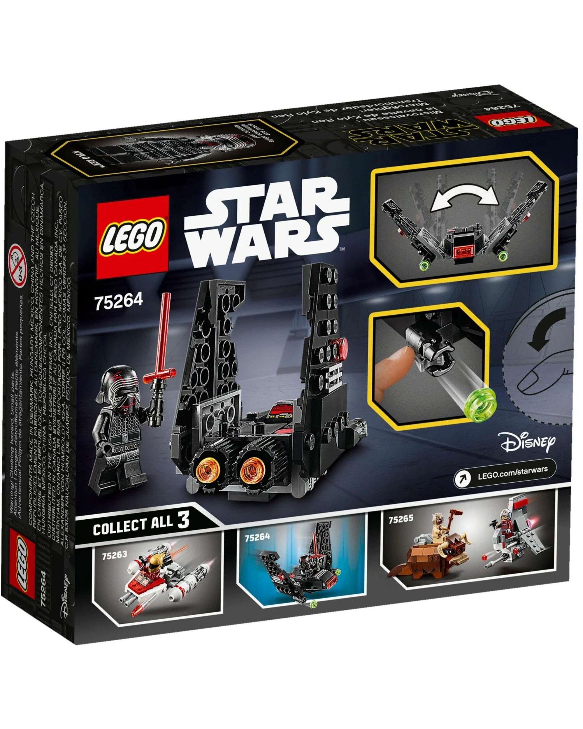 4 LEGO 75264 Kylo Ren's Shuttle Microfighter Star Wars, 4 of 4