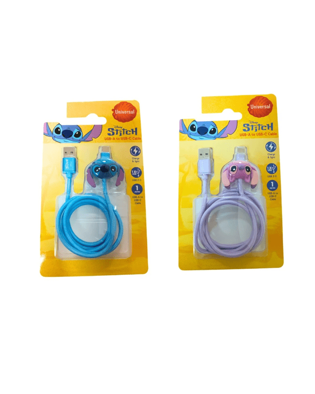Disney Lilo & Stitch USB-A to USB-C Cable - Asso