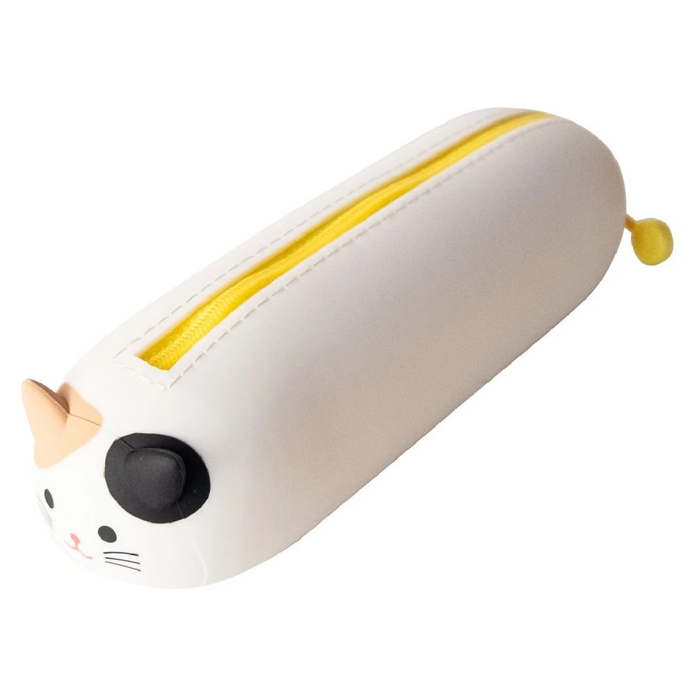 3 PuniLabo Lying Down Pencil Case Calico Cat, 3 of 10