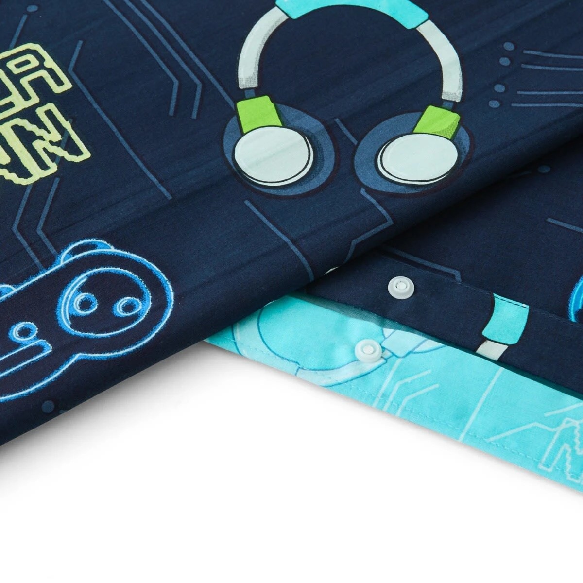 7 Gaming Cotton Rich Reversible Quilt Cover Set - Single Bed, 7 of 7