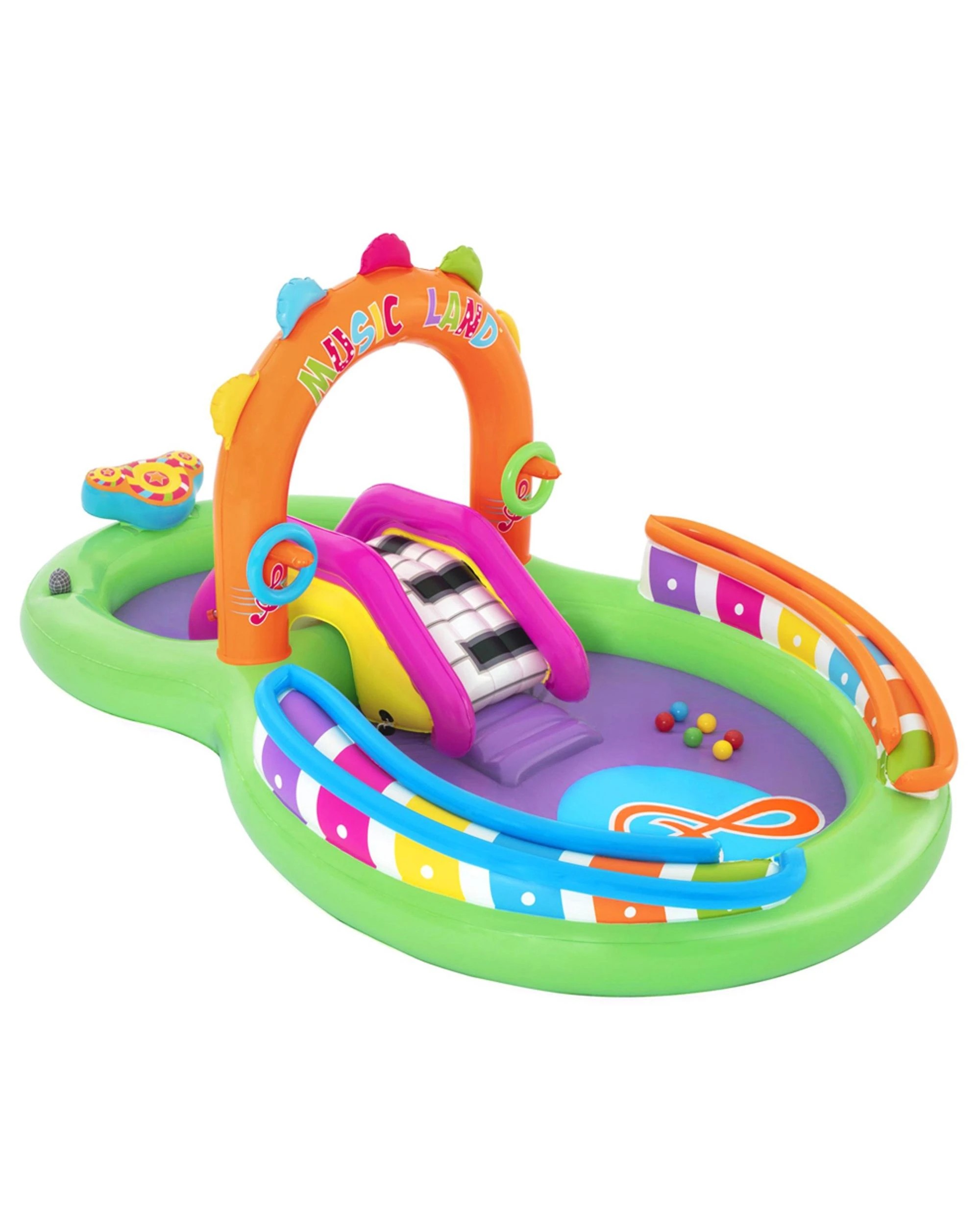 1 Bestway Kids Pool 295x190x137cm Inflatable Above Ground Swimming Play Pools 349L - Multi, 1 of 6