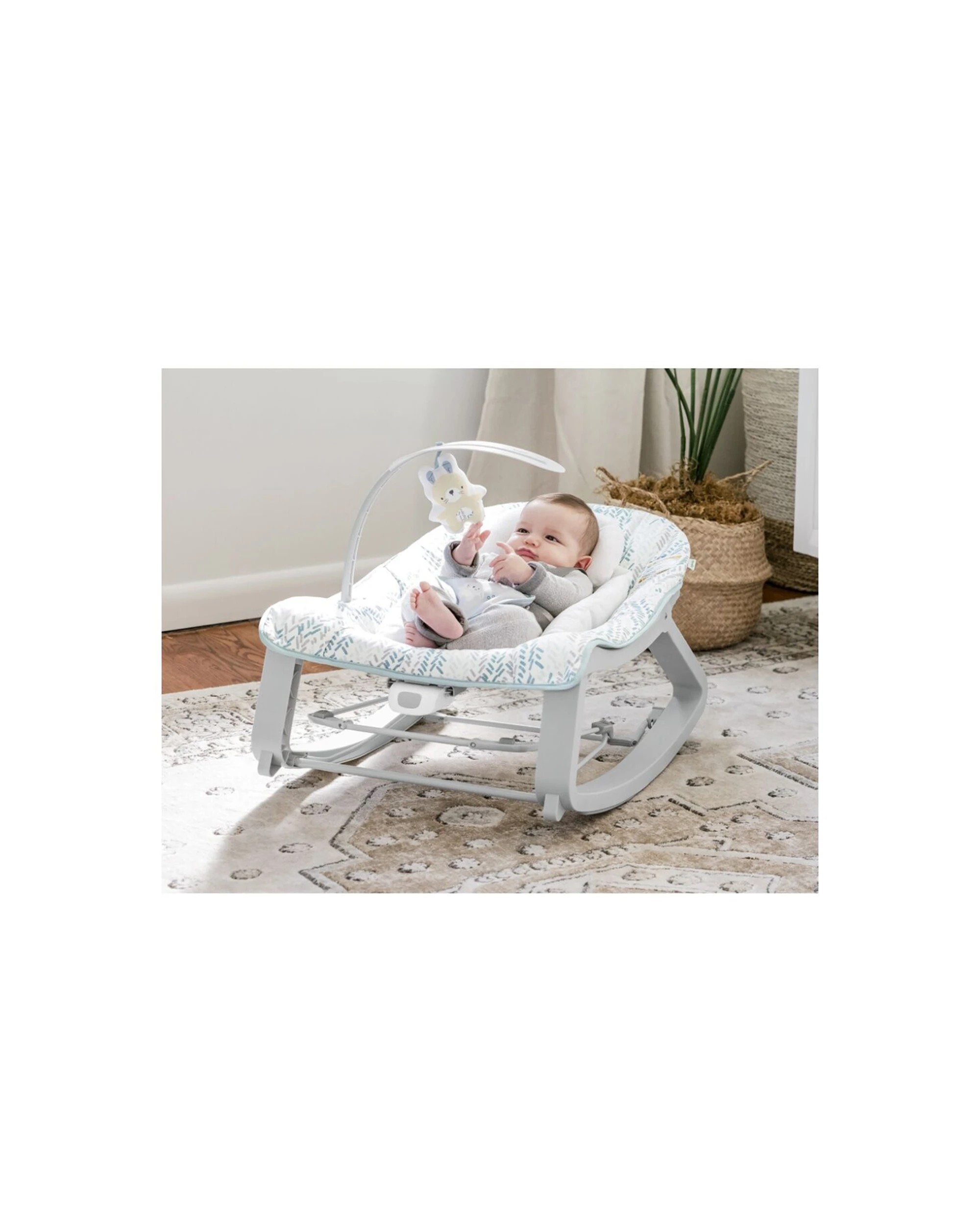 7 Ingenuity Keep Cozy 3 In 1 Grow With Me Baby Bounce And Rock Seat 0m Plus - Green, 7 of 7