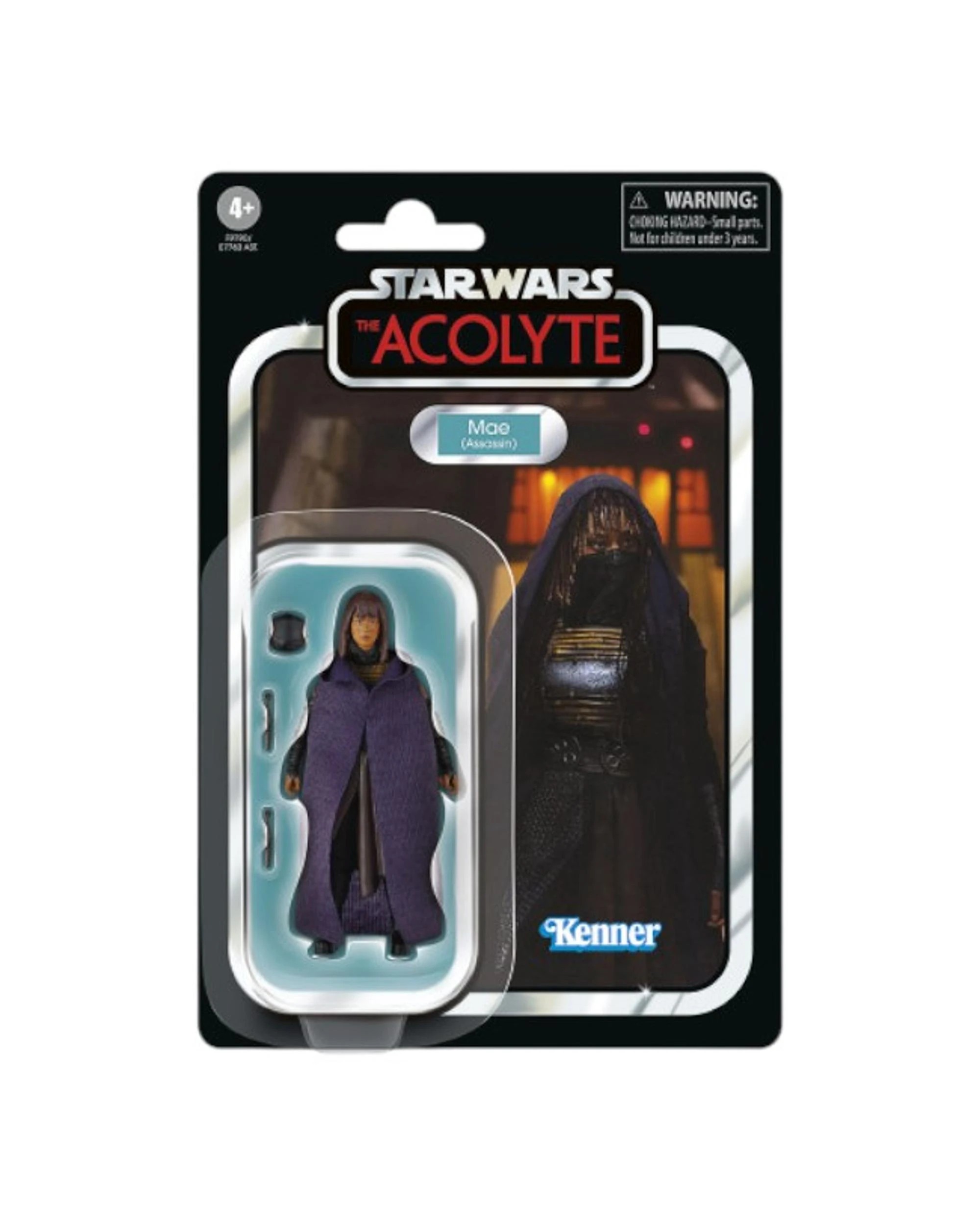 1 Star Wars The Vintage Collection The Acolyte Mae Assassin Action Figure, 1 of 4