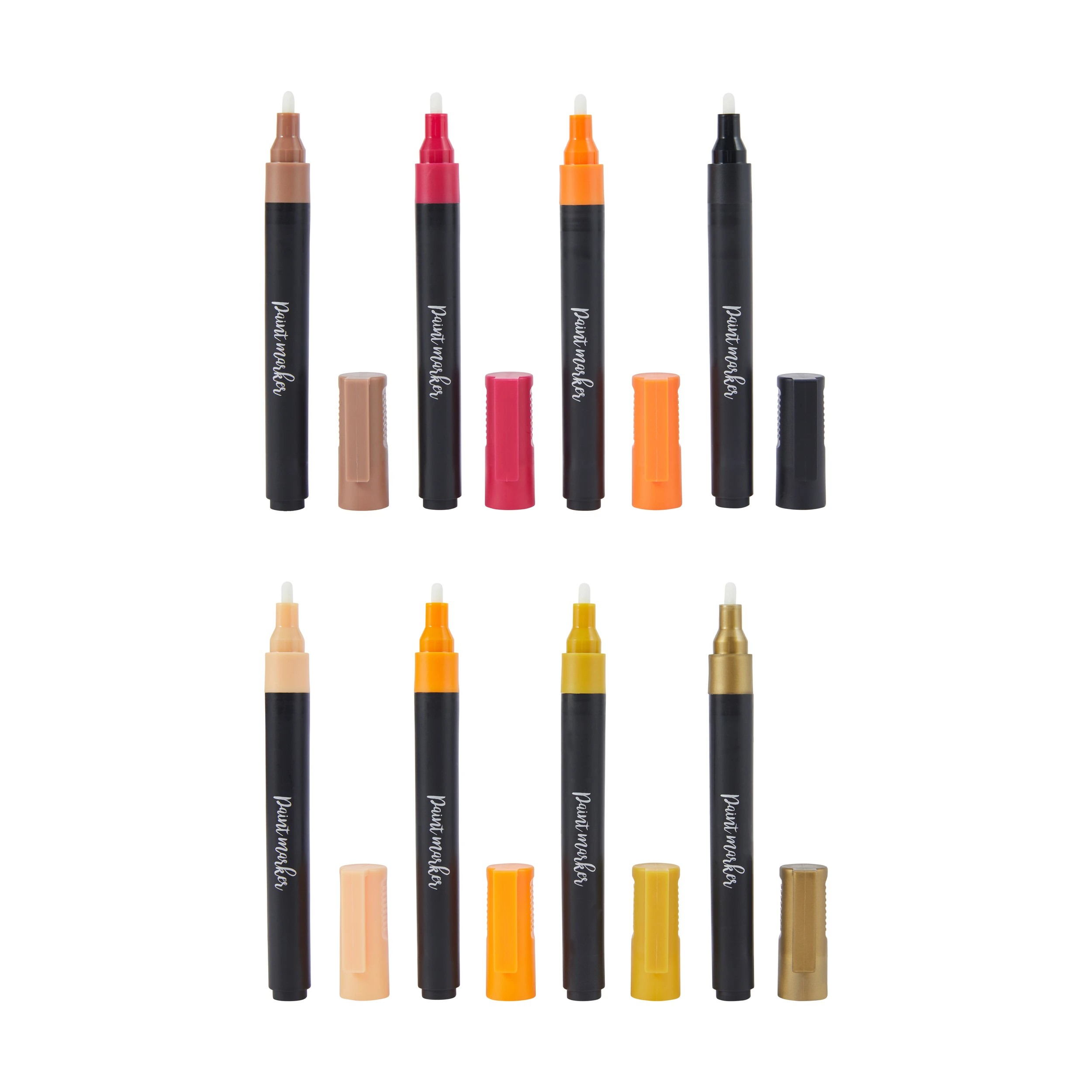 4 16 Pack Acrylic Paint Markers - Tonal Orange, 4 of 8