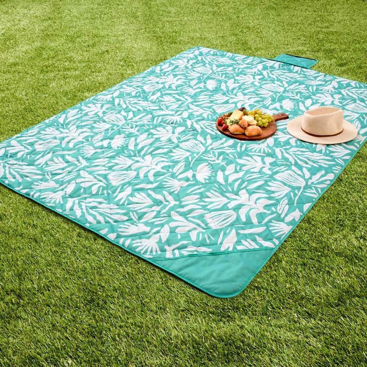 1 Quilted Mat - Sage, 1 of 8
