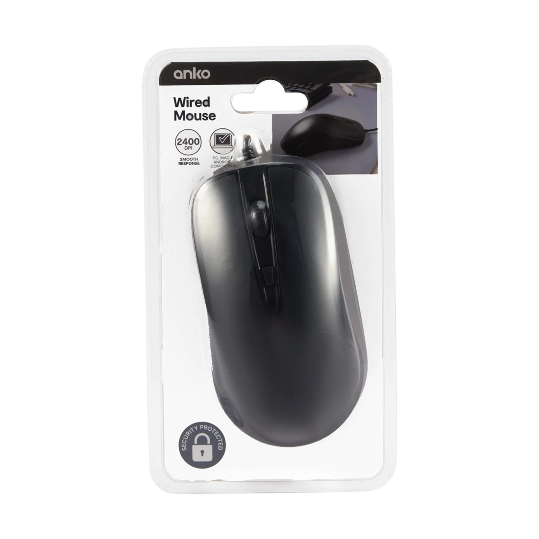 9 Wired Mouse - Black, 9 of 9