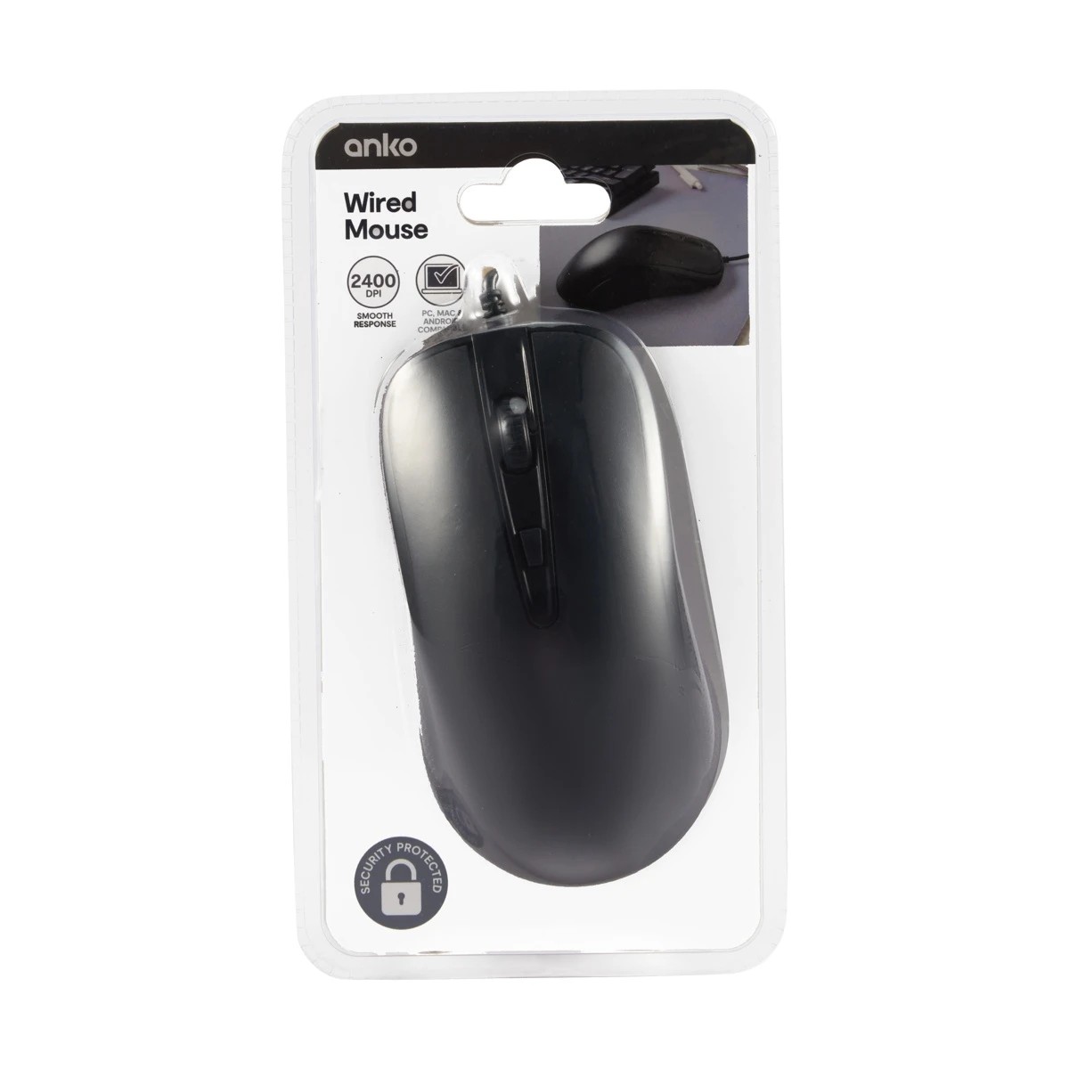 9 Wired Mouse - Black, 9 of 9