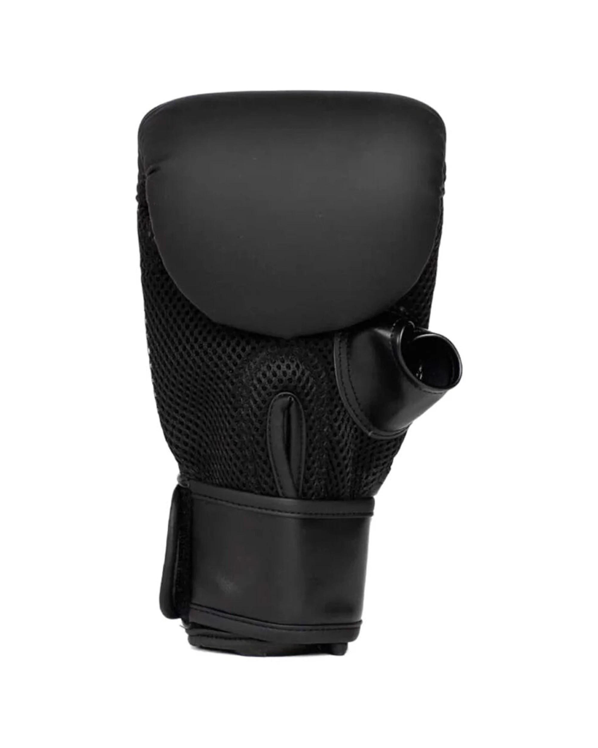 3 Everlast Elite Cardio Training Boxing Gloves 2 Pack L-XL Wrist Wrap Open Thumb - Black, 3 of 4