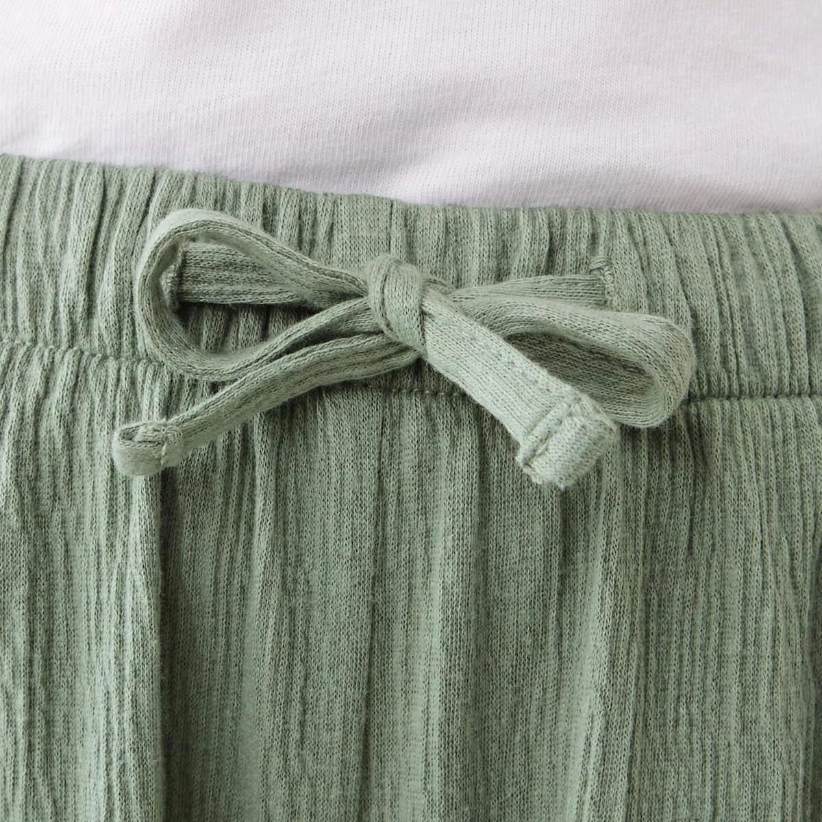 4 Crinkle Pants LILY PAD, 4 of 6