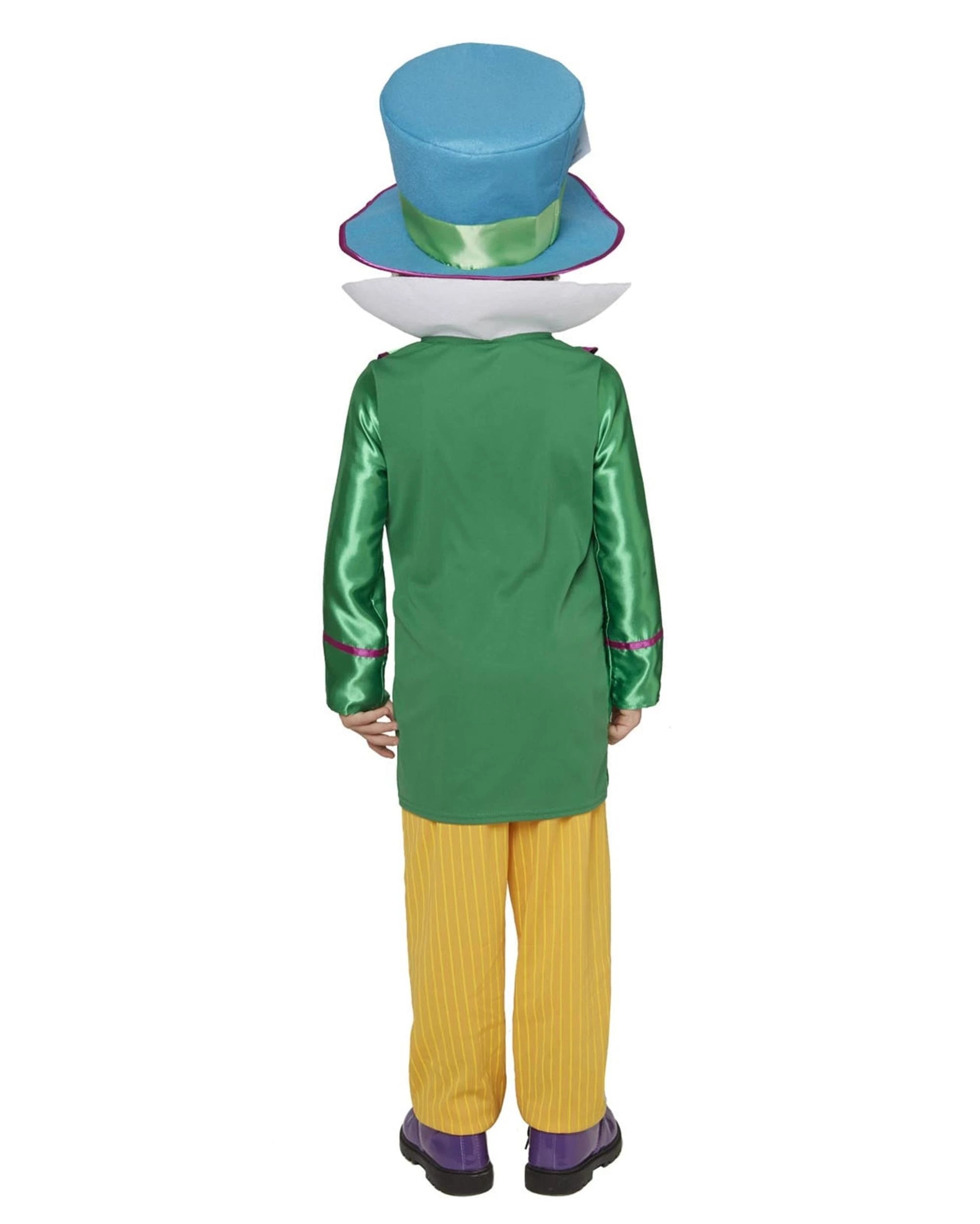 2 Disney Mad Hatter Boys Large Polybag Deluxe Costume Size 6-8 Years, 2 of 5