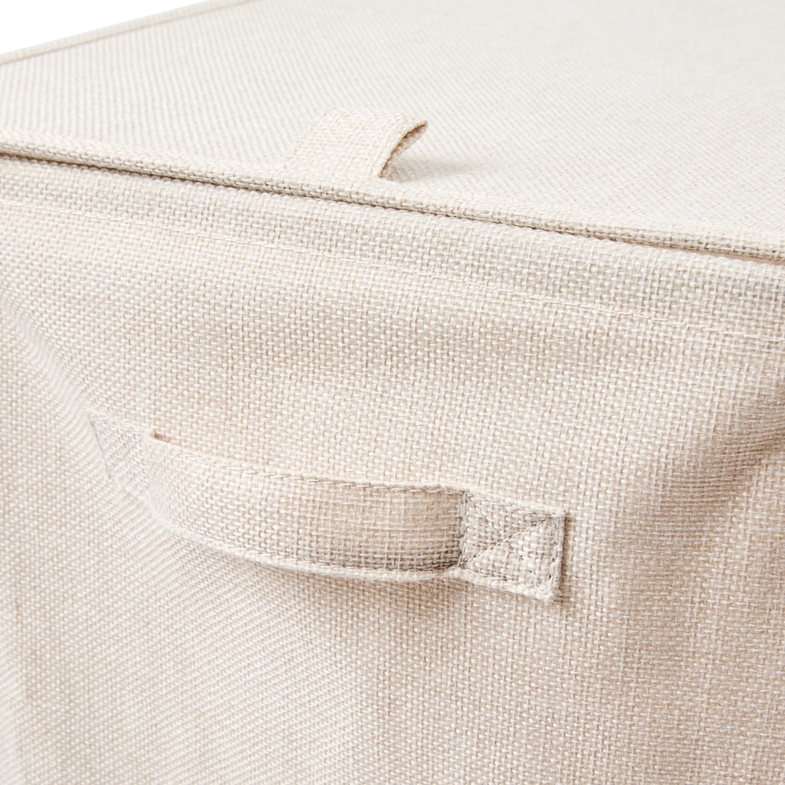 8 Linen Look Hamper with Lid, 8 of 8