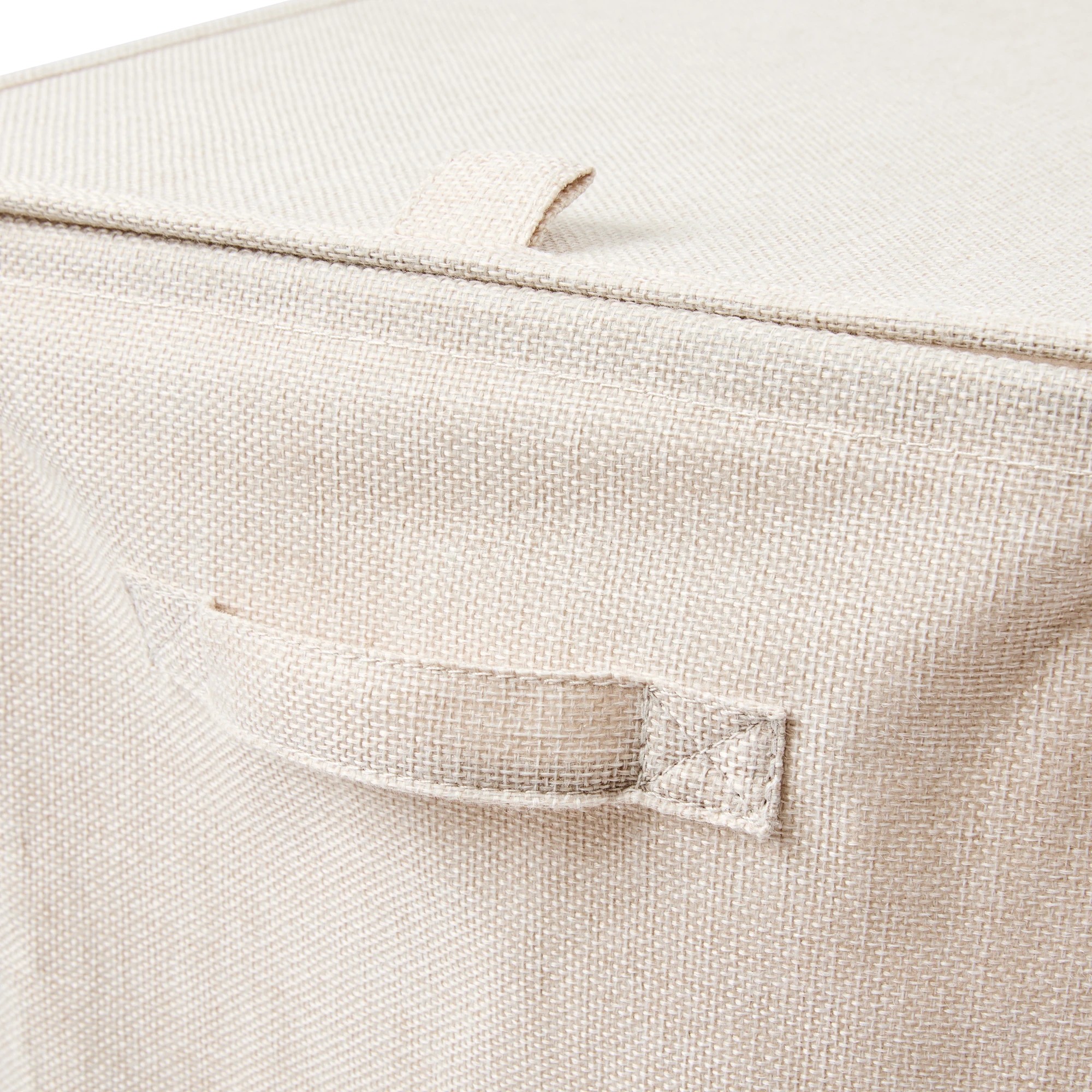 8 Linen Look Hamper with Lid, 8 of 8