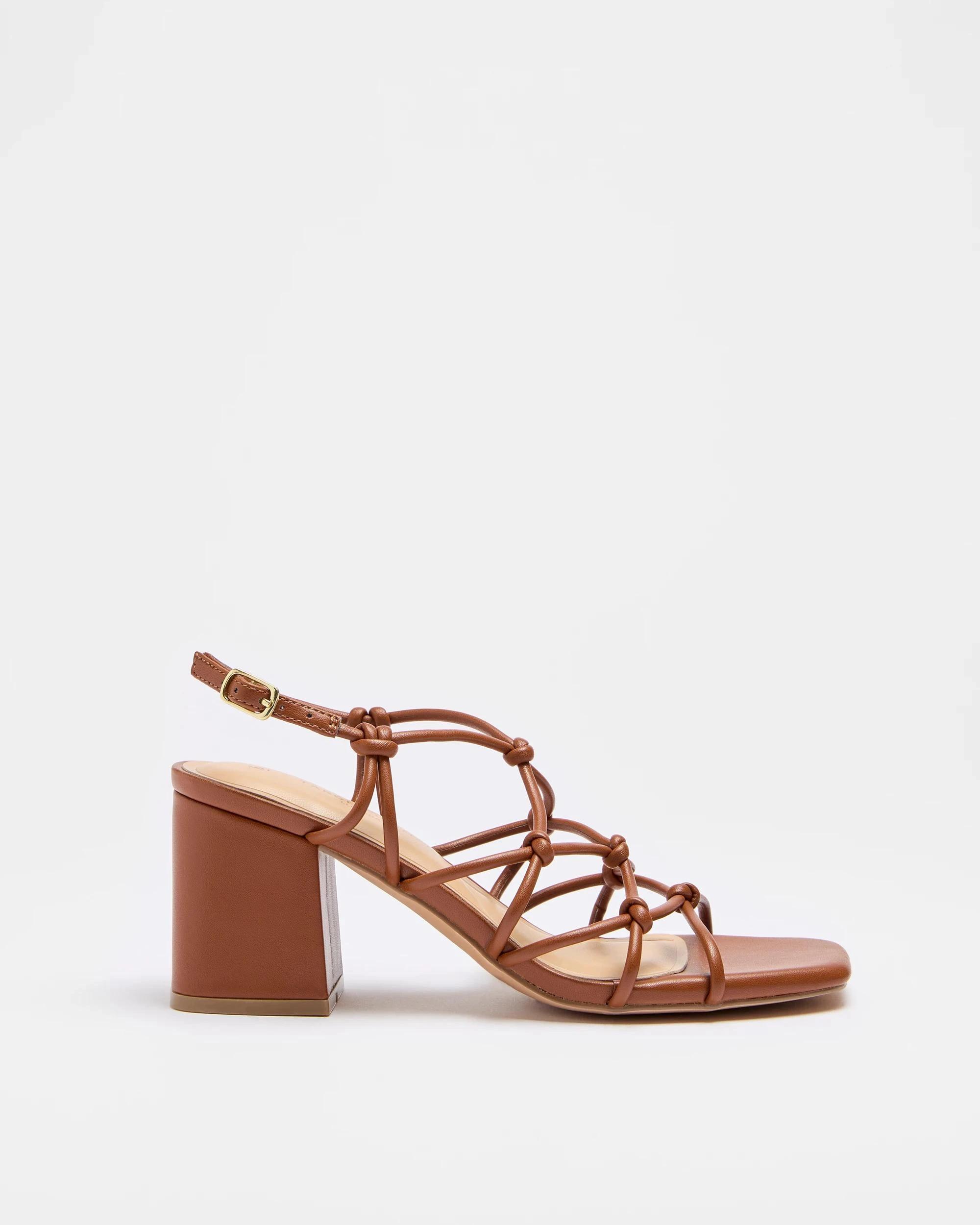 1 Target Woman Womens Strappy Mid Heel - Sarry TAN, 1 of 3