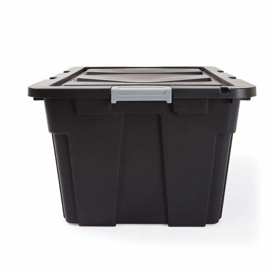4 100L Heavy Duty Storage Container - Black, 4 of 6
