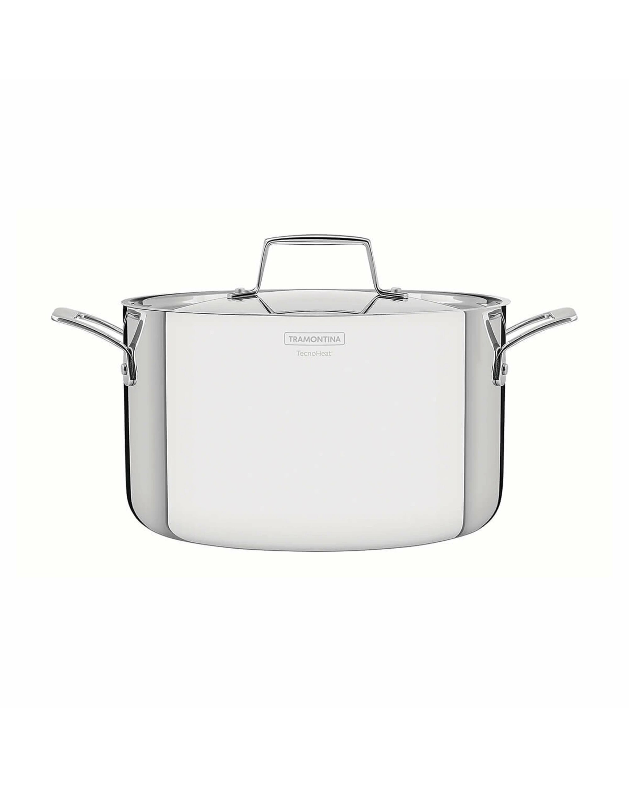 1 Tramontina Grano 24cm 5.8L Stainless Steel Deep Casserole, 1 of 5