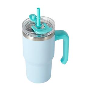 600ml Blue Tumbler with Handle