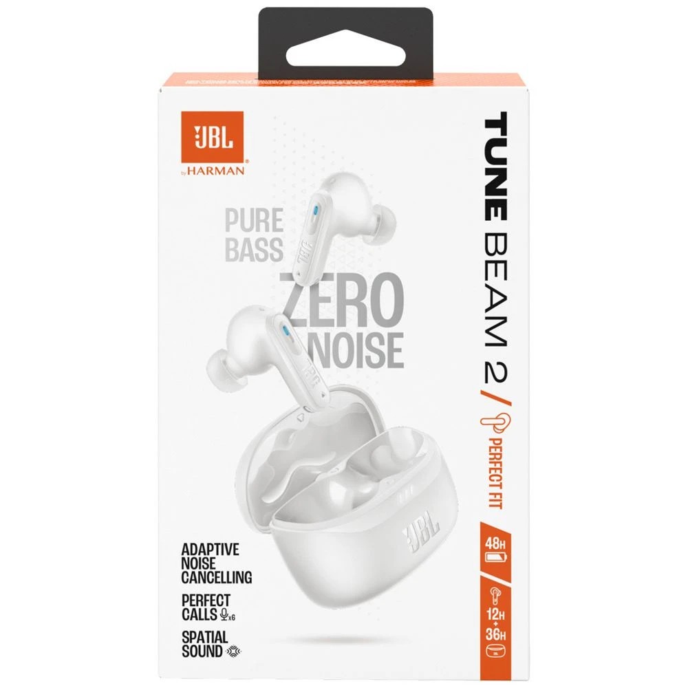 9 JBL Tune Beam 2 True Wireless Earbuds White, 9 of 10