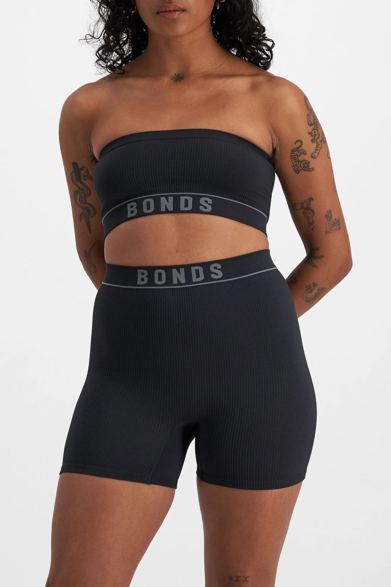 4 Bonds Retro Rib Shorts BLACK, 4 of 10