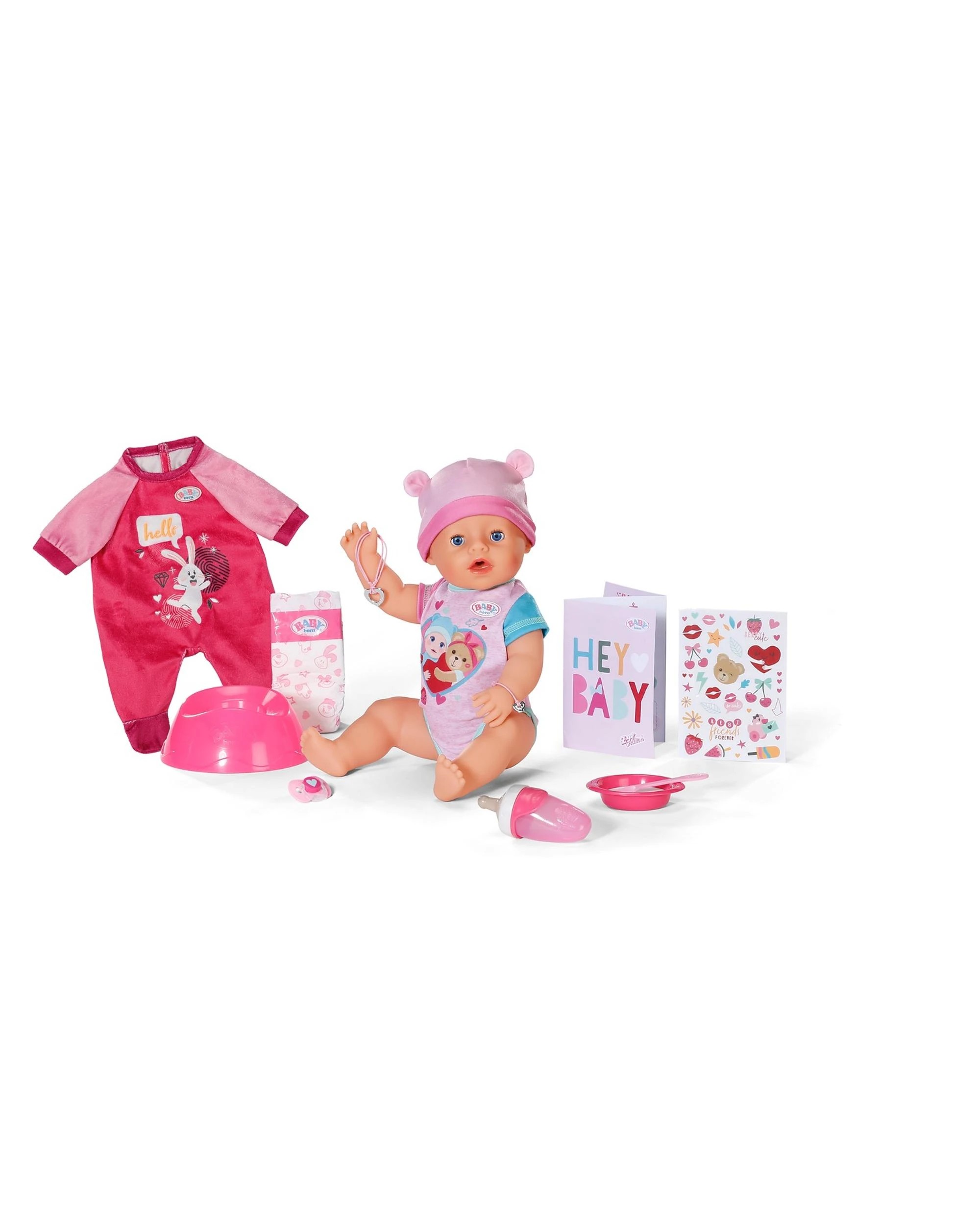 3 Baby Born Emma with Onesie 43cm Doll, 3 of 9