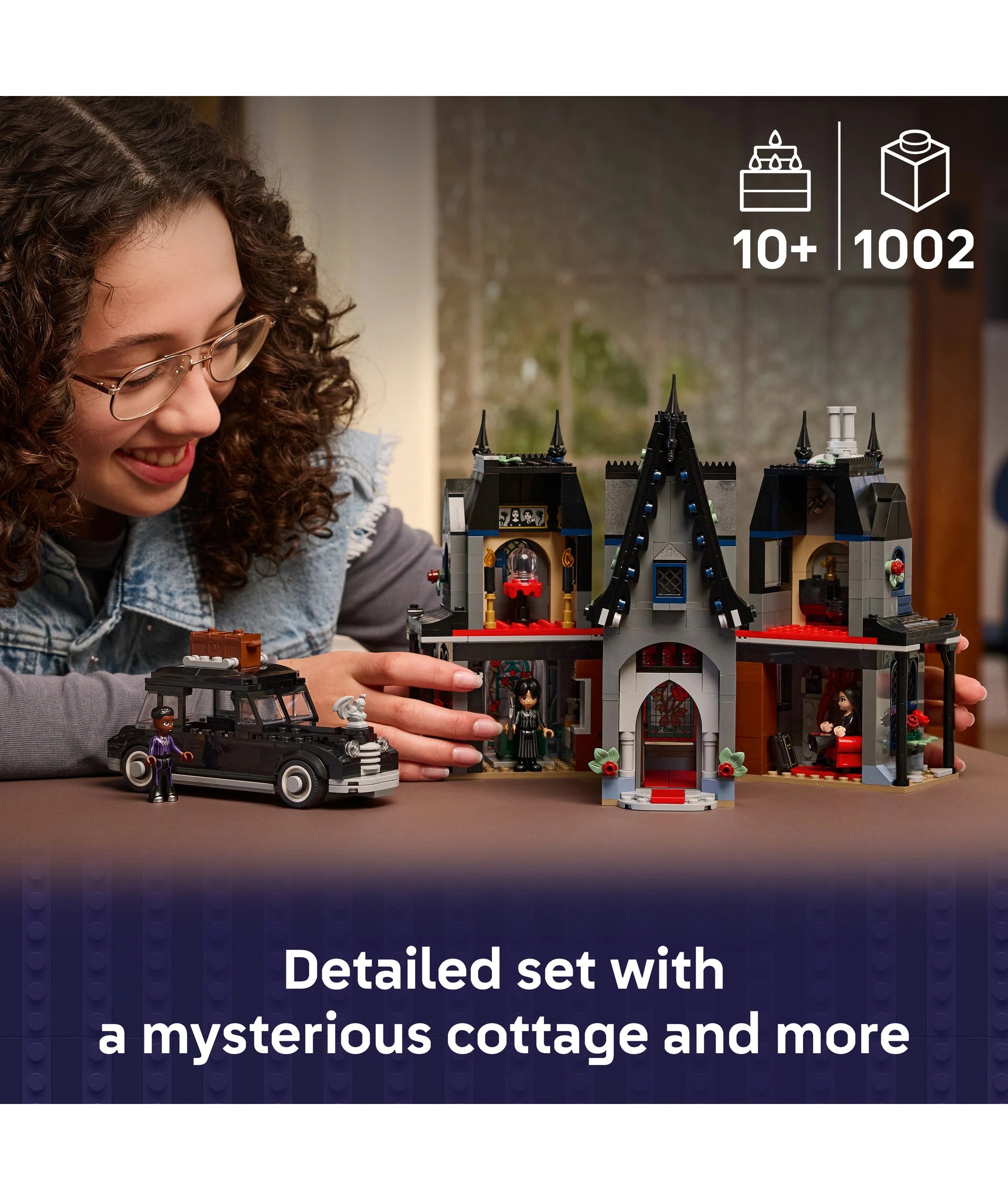 3 LEGO Wednesday Morticia's Cottage 76786, 3 of 10