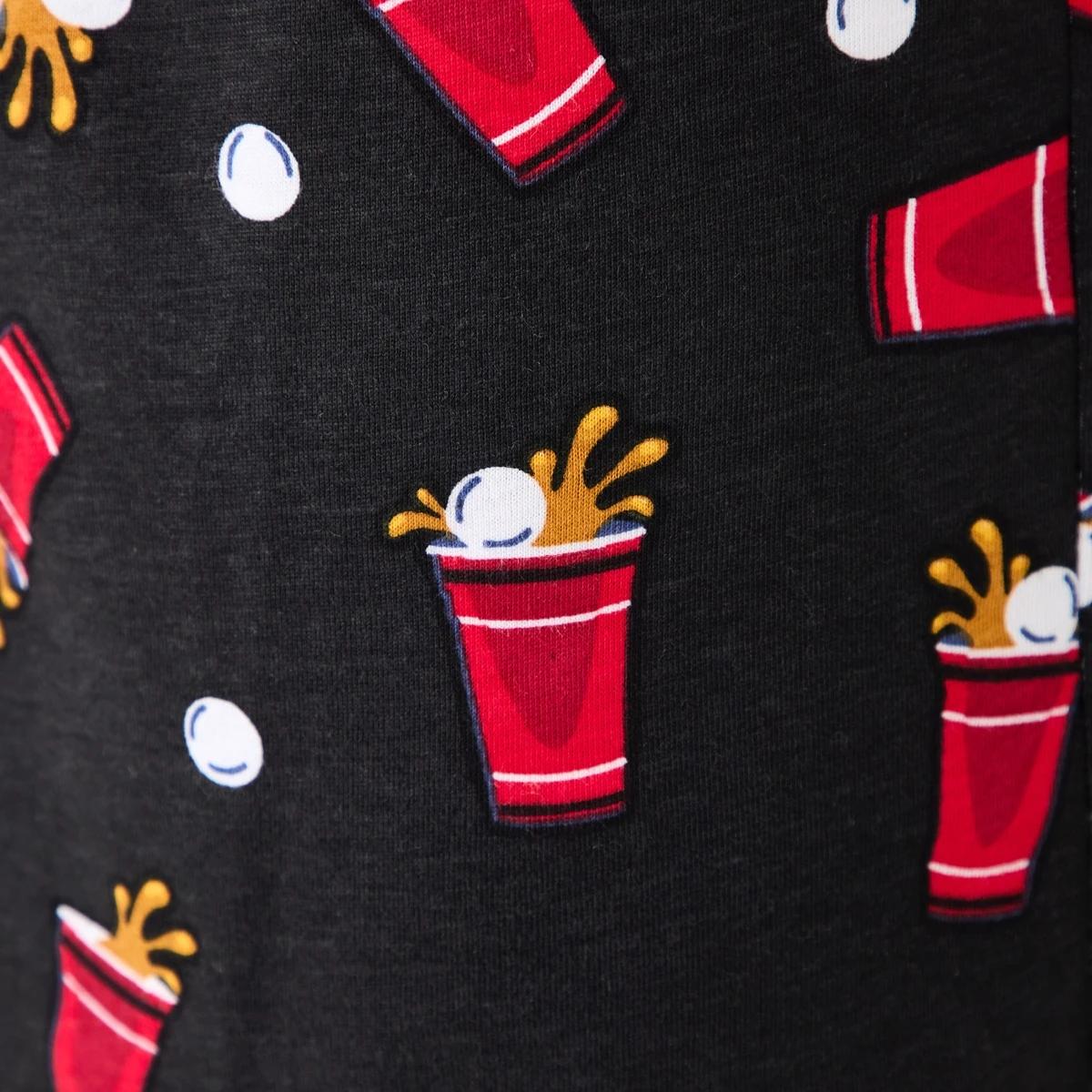 5 Printed Jersey Boxers BEER PONG, 5 of 5