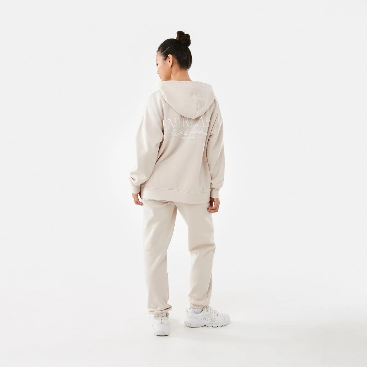 4 Everlast Womens Street Trackpants Cool Beige, 4 of 7