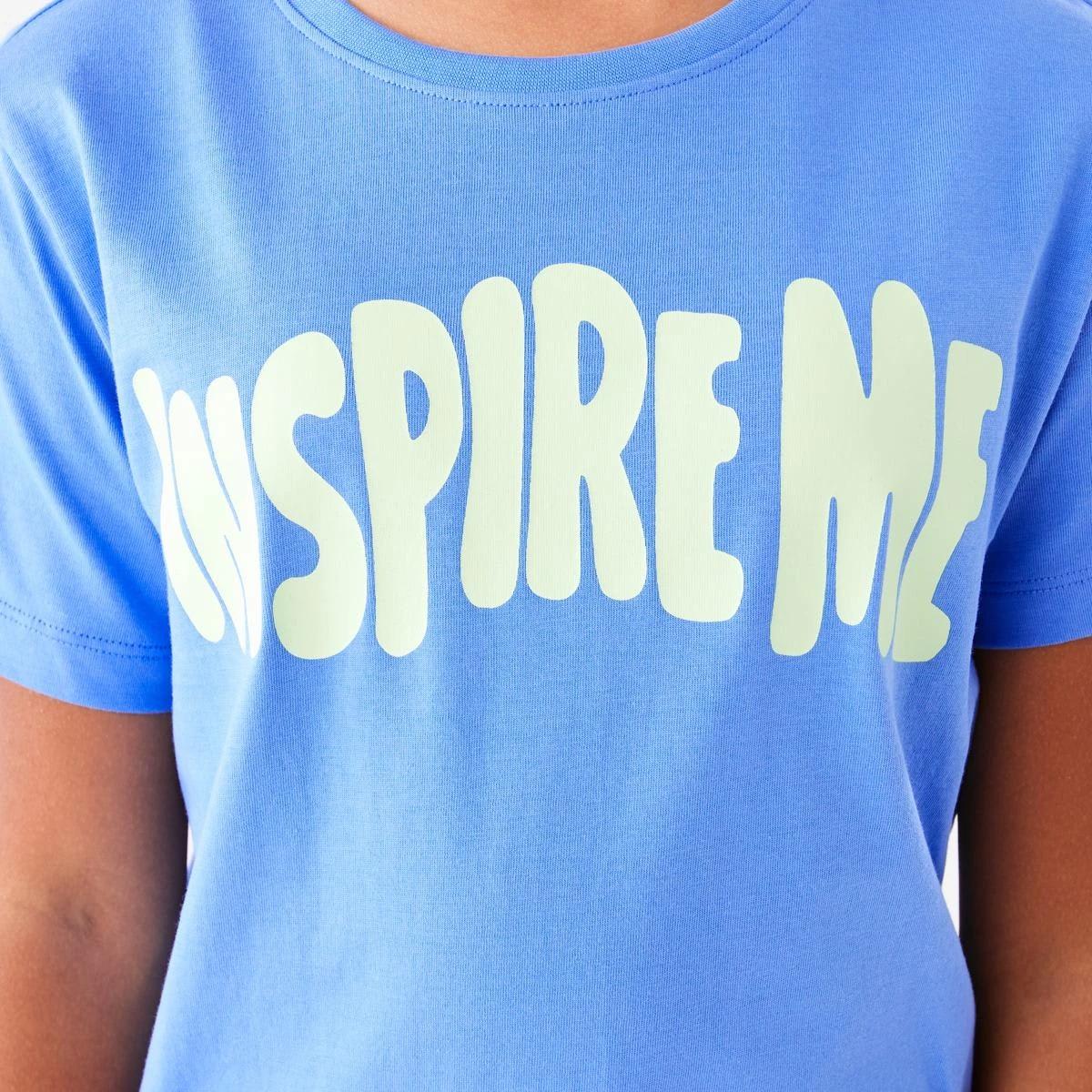 4 Short Sleeve Print T-shirt Blu Inspo, 4 of 8