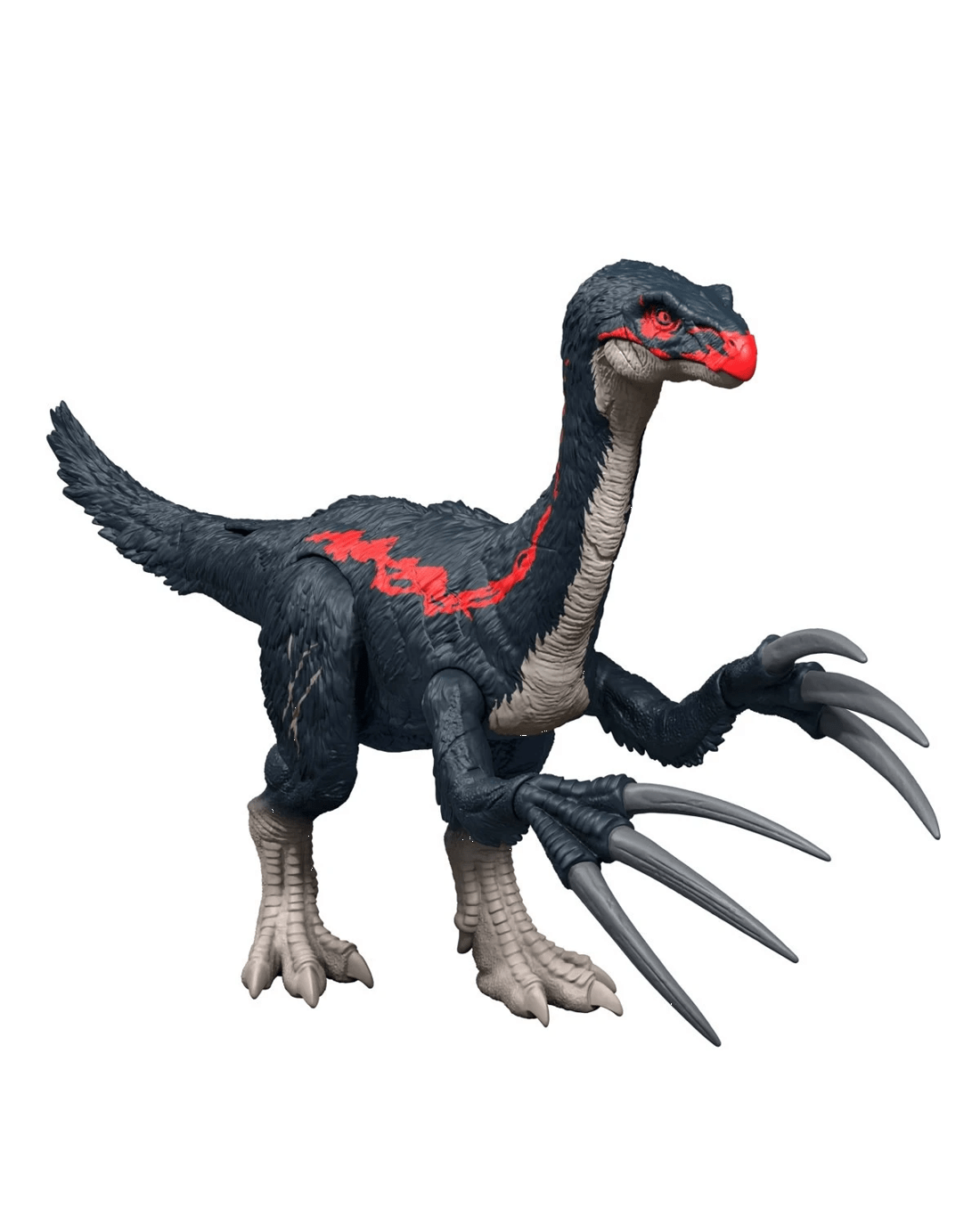 2 Jurassic World: Chaos Theory Slash 'N Roar Therizinosaurus Dinosaur Figure, 2 of 5