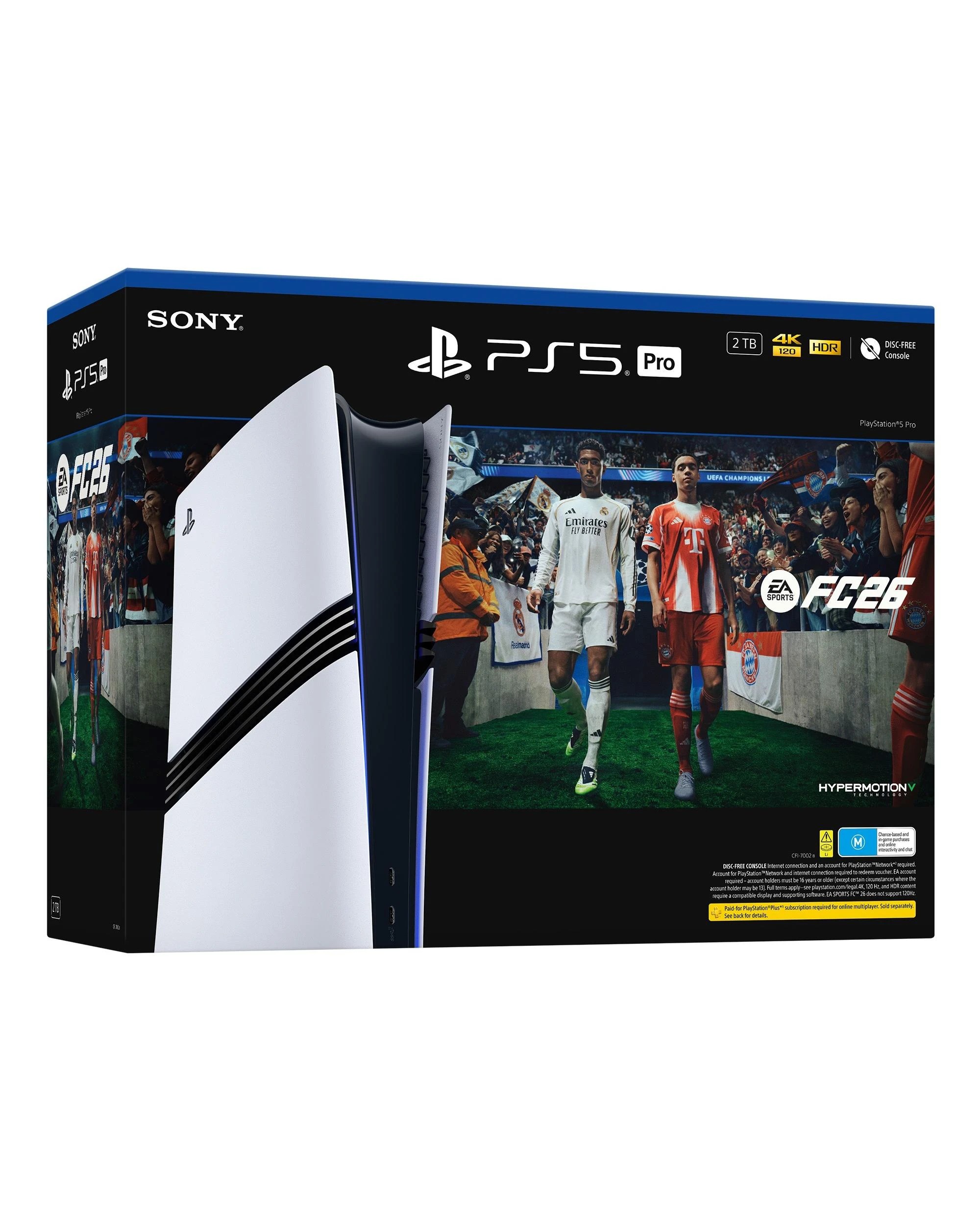 1 Sony PlayStation 5 Pro 2TB EA SPORTS FC 26 Bundle - White, 1 of 10