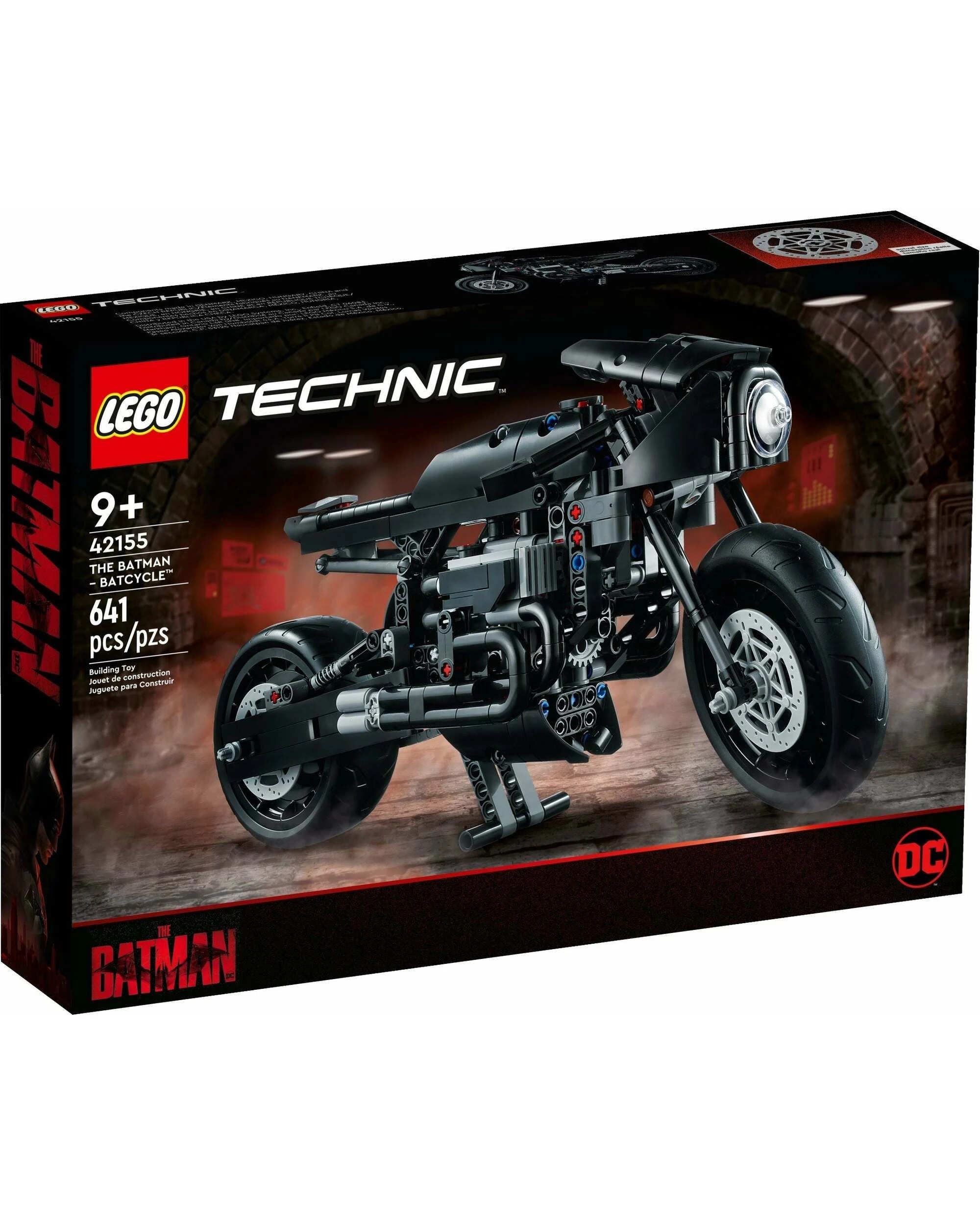 1 LEGO Technic Series 42155 THE BATMAN - BATCYCLE(TM), 1 of 5