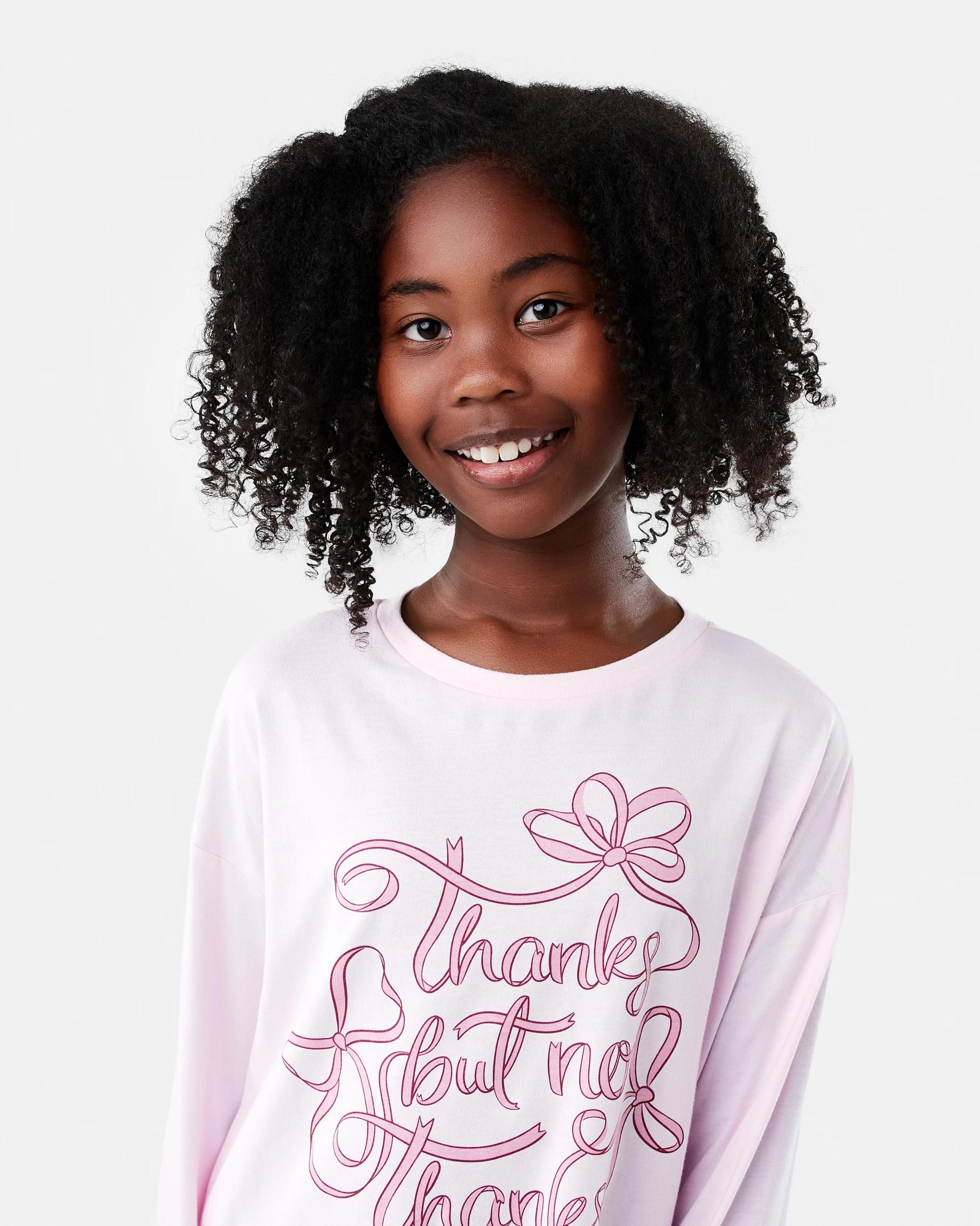 3 Knit Woven Pyjama Set Pnk Rbn, 3 of 8