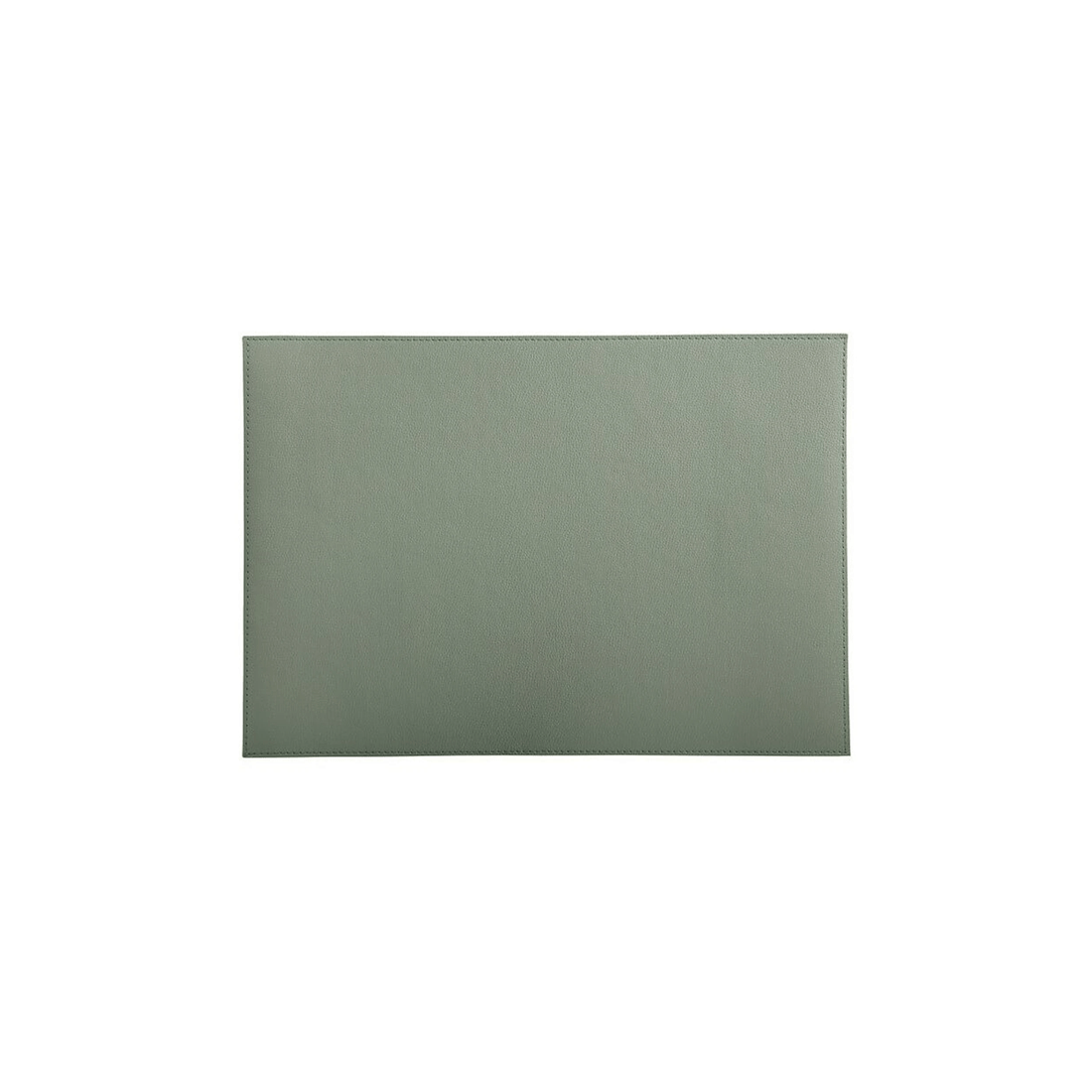3 Maxwell & Williams Table Accents Leather Look Cowhide Placemat 43x30 Cm
 - Green, 3 of 3