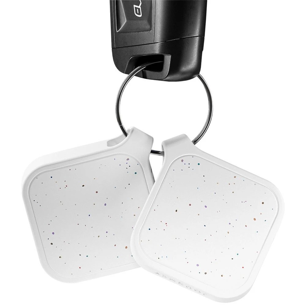 2 Journey Loc8 Finder FOB Apple/Google Sparkle White 2 Pack, 2 of 4
