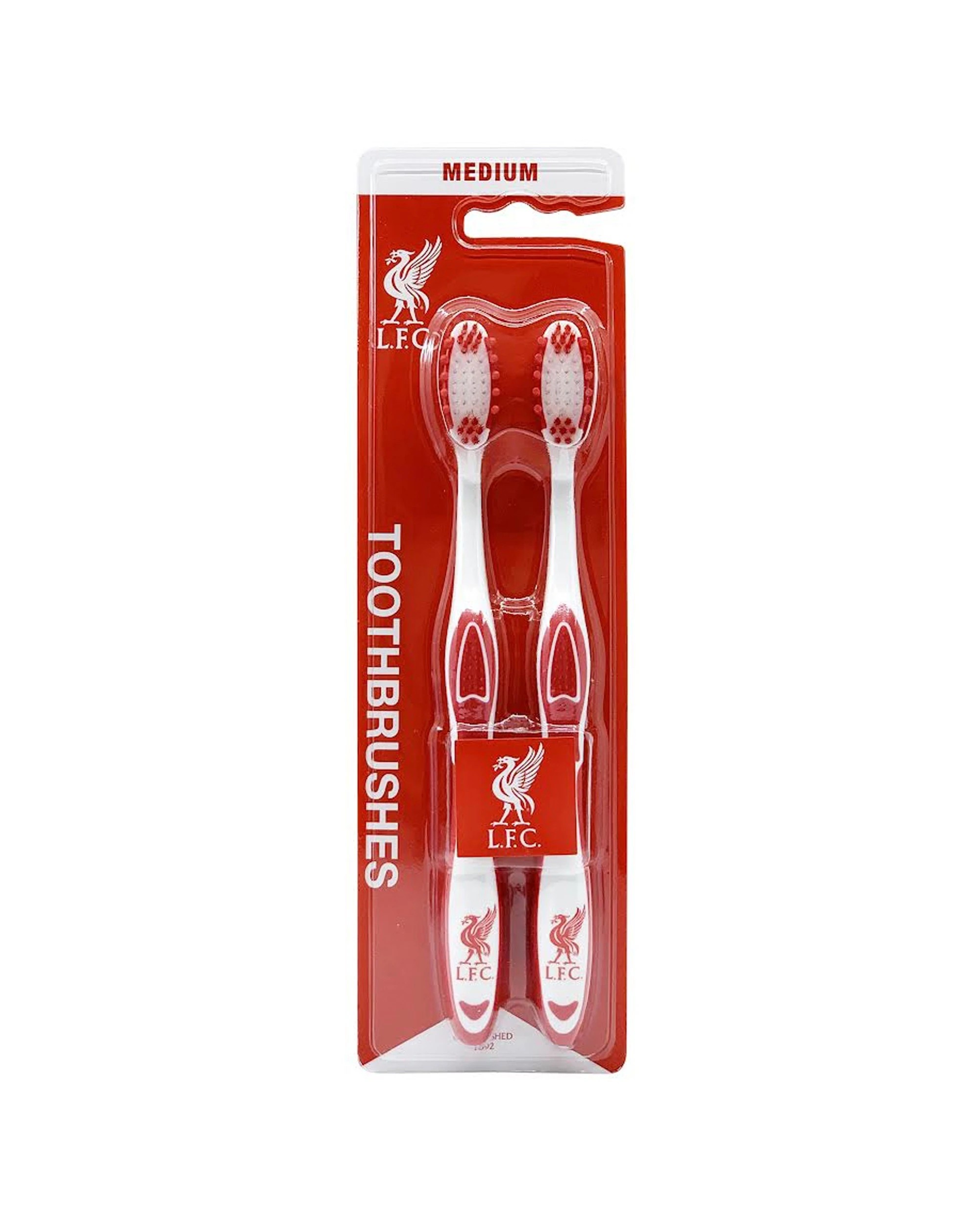 2 EPL Liverpool F.C. Adults Medium Toothbrushes 6pc - Multi, 2 of 2
