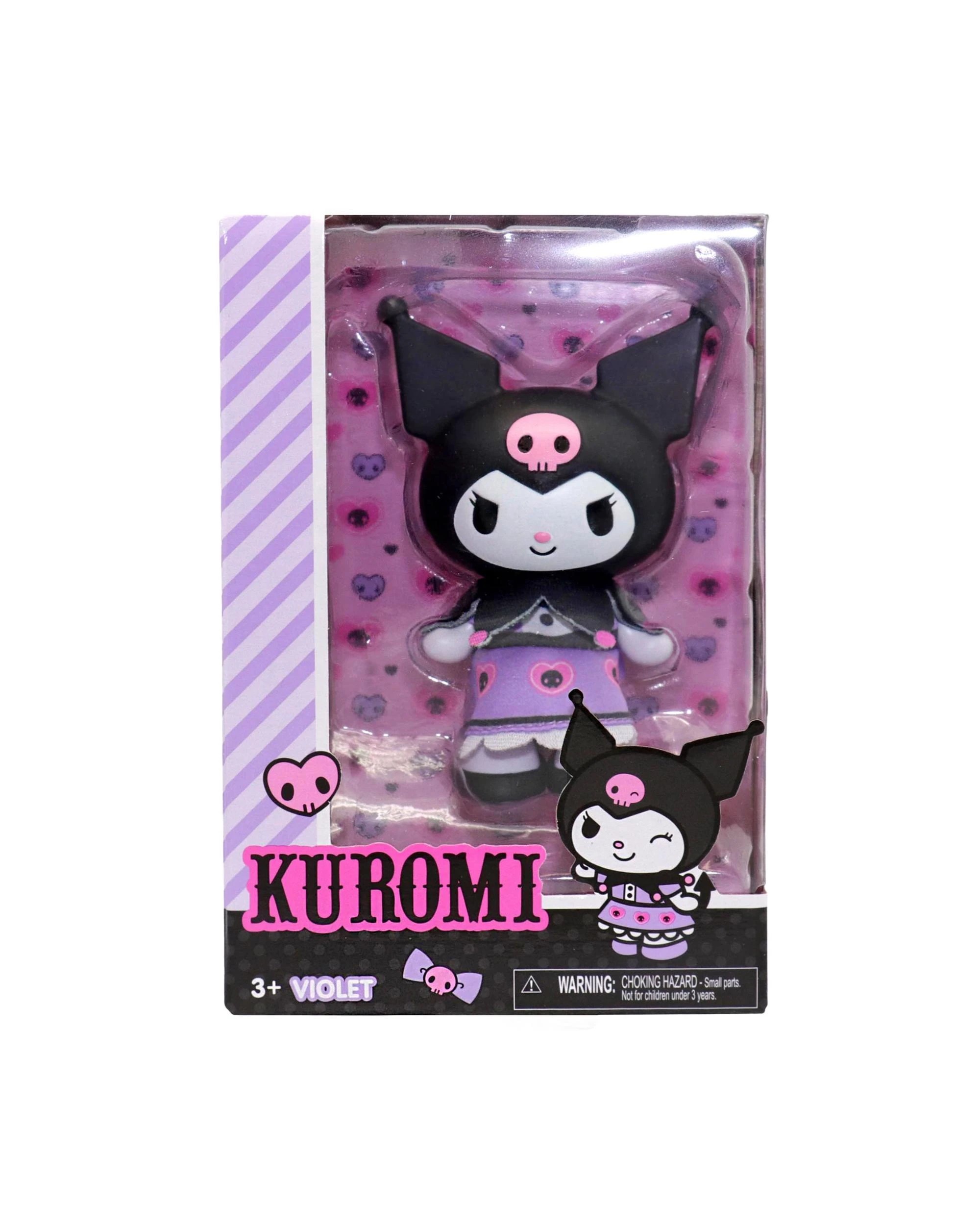 1 Sanrio Kuromi Violet 4 inch Doll - Purple, 1 of 7