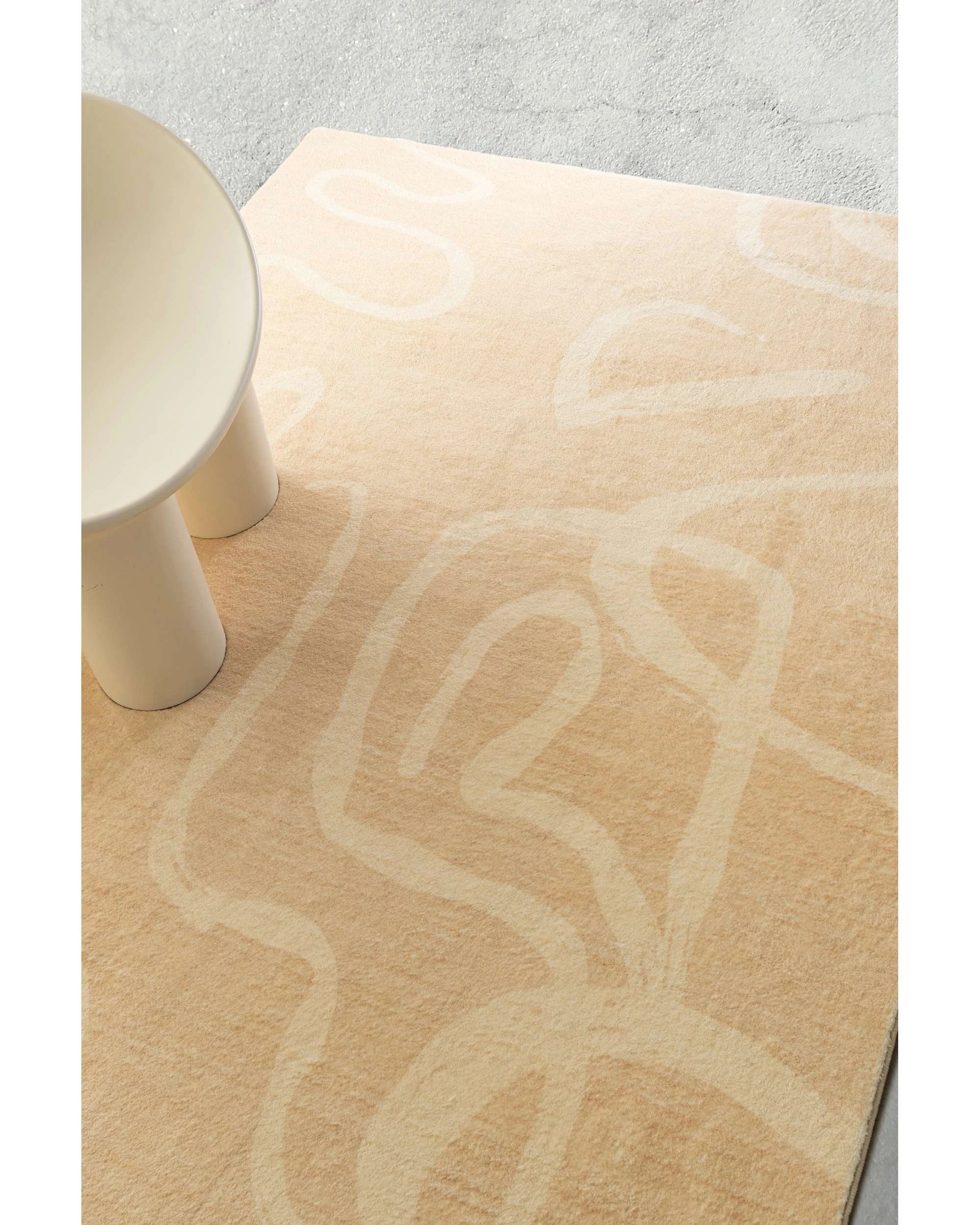 3 Loopsie Tomo Washable Rug-290cm x 200cm - Beige, 3 of 8