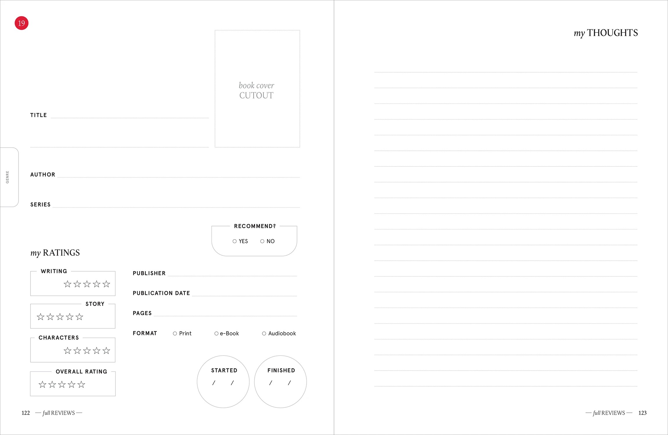 2 My Reading Journal - Book, 2 of 6