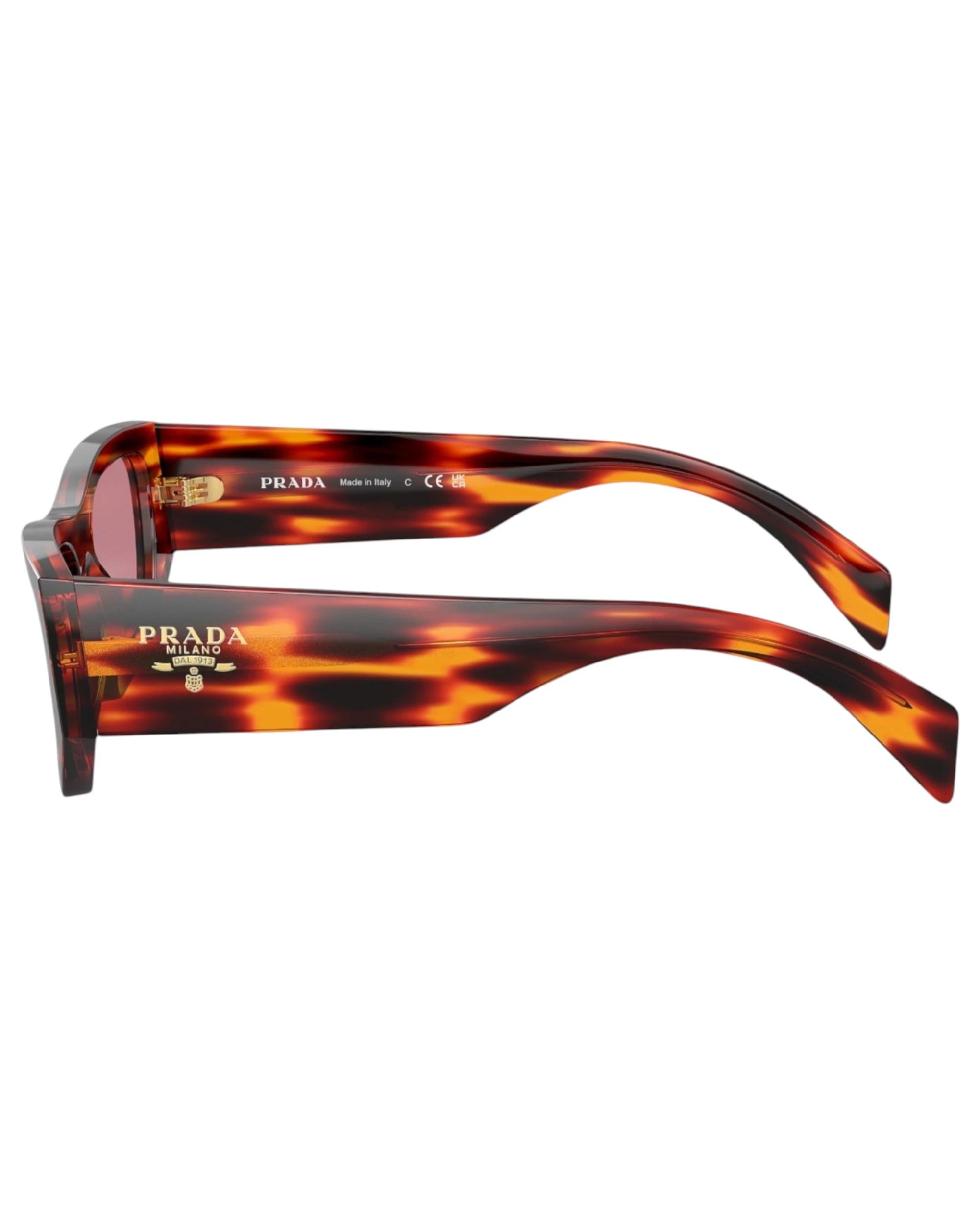 5 Prada Womens Sunglasses PRA01S Sunnies HAVANA RED/DARK VIOLET, 5 of 5