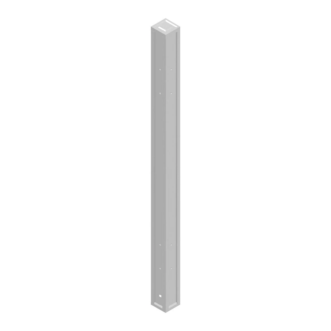 1 Stilford 4 Way Connector for 525mm Partition Screen White, 1 of 5